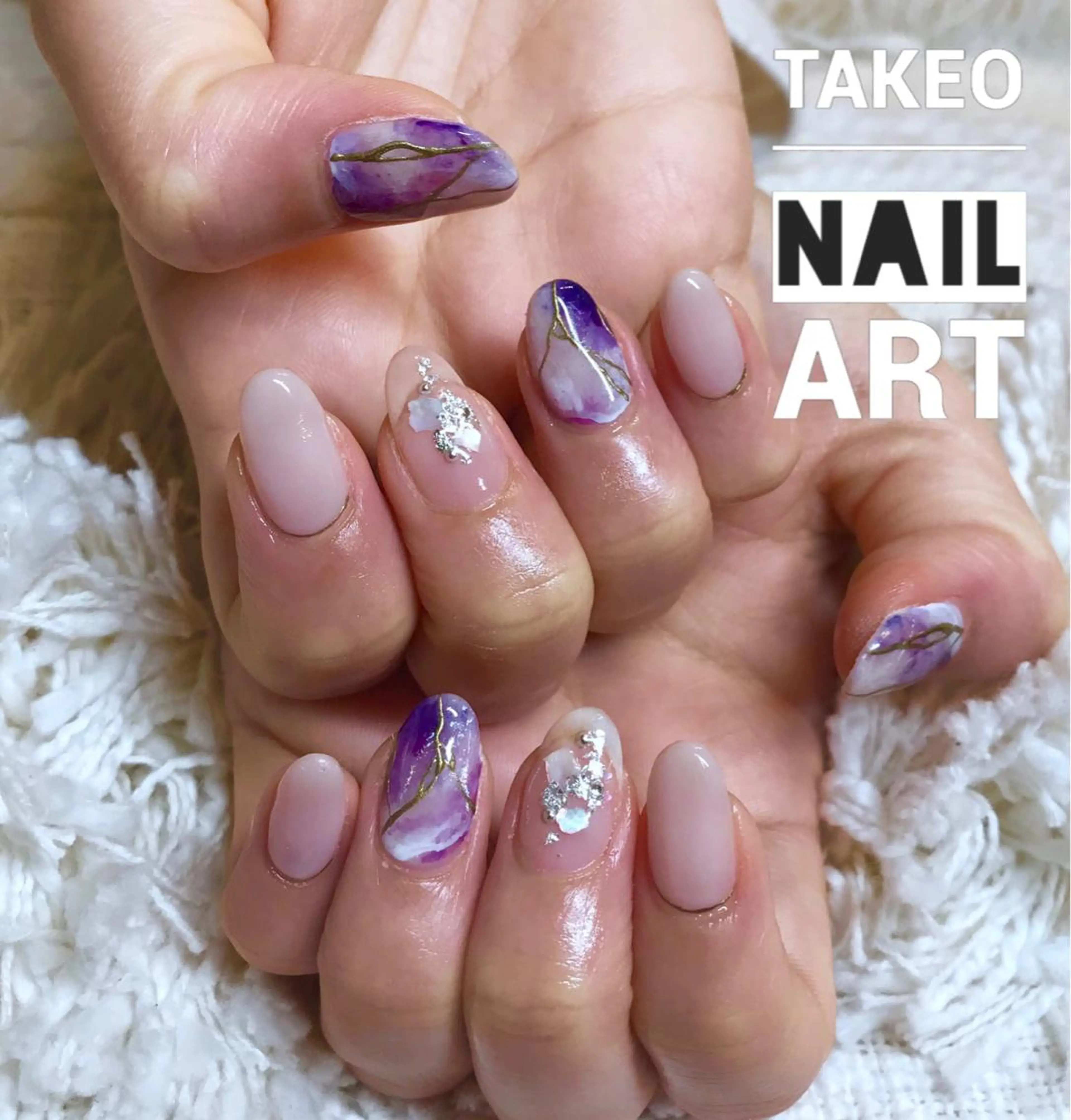 ミディアム ネイル nail&eye Aoのマツエク・マツパデザイン
