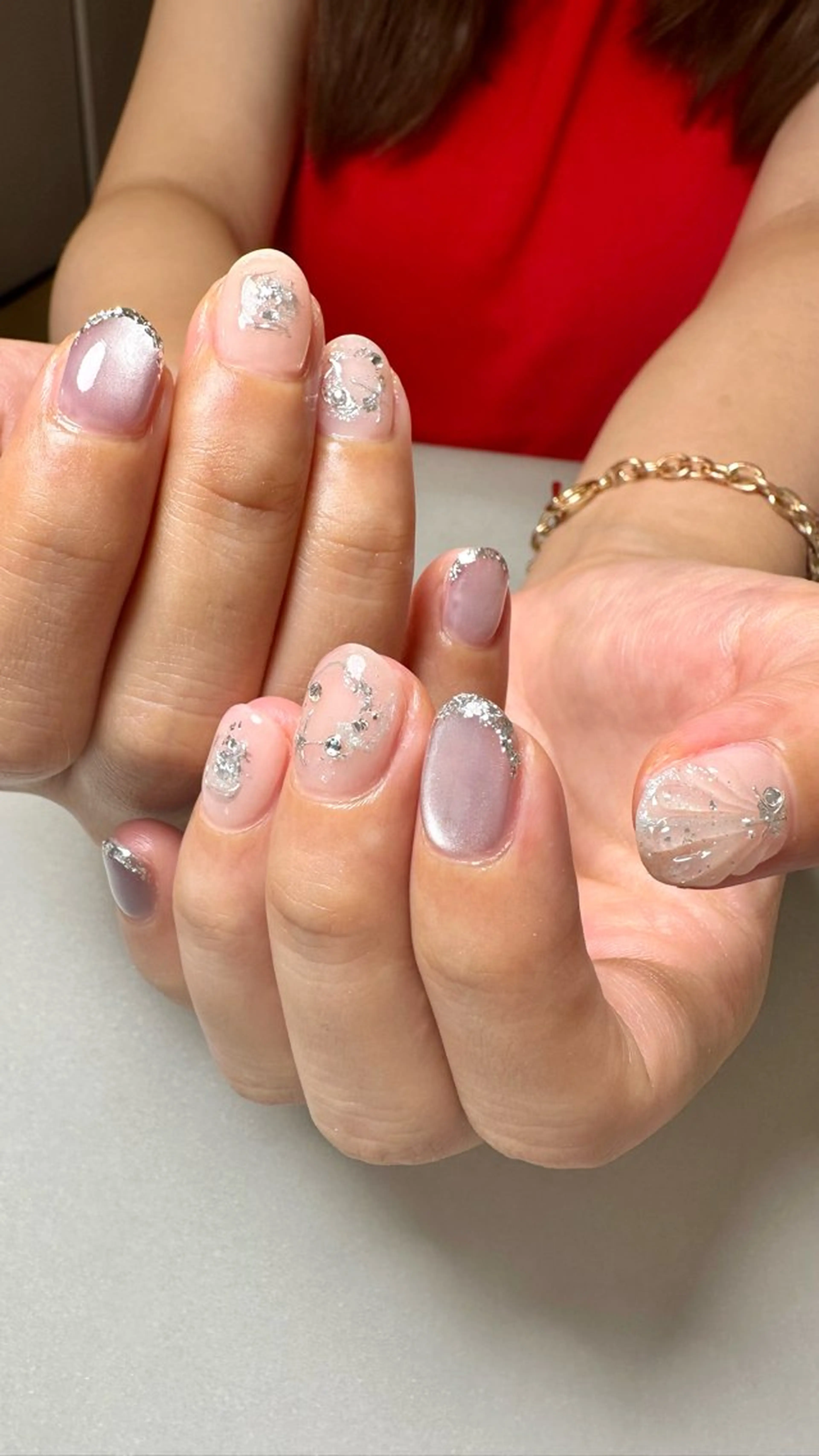 ネイル ニュアンスネイル ハンドネイル ハンドケア Atelier Ariのネイルデザイン