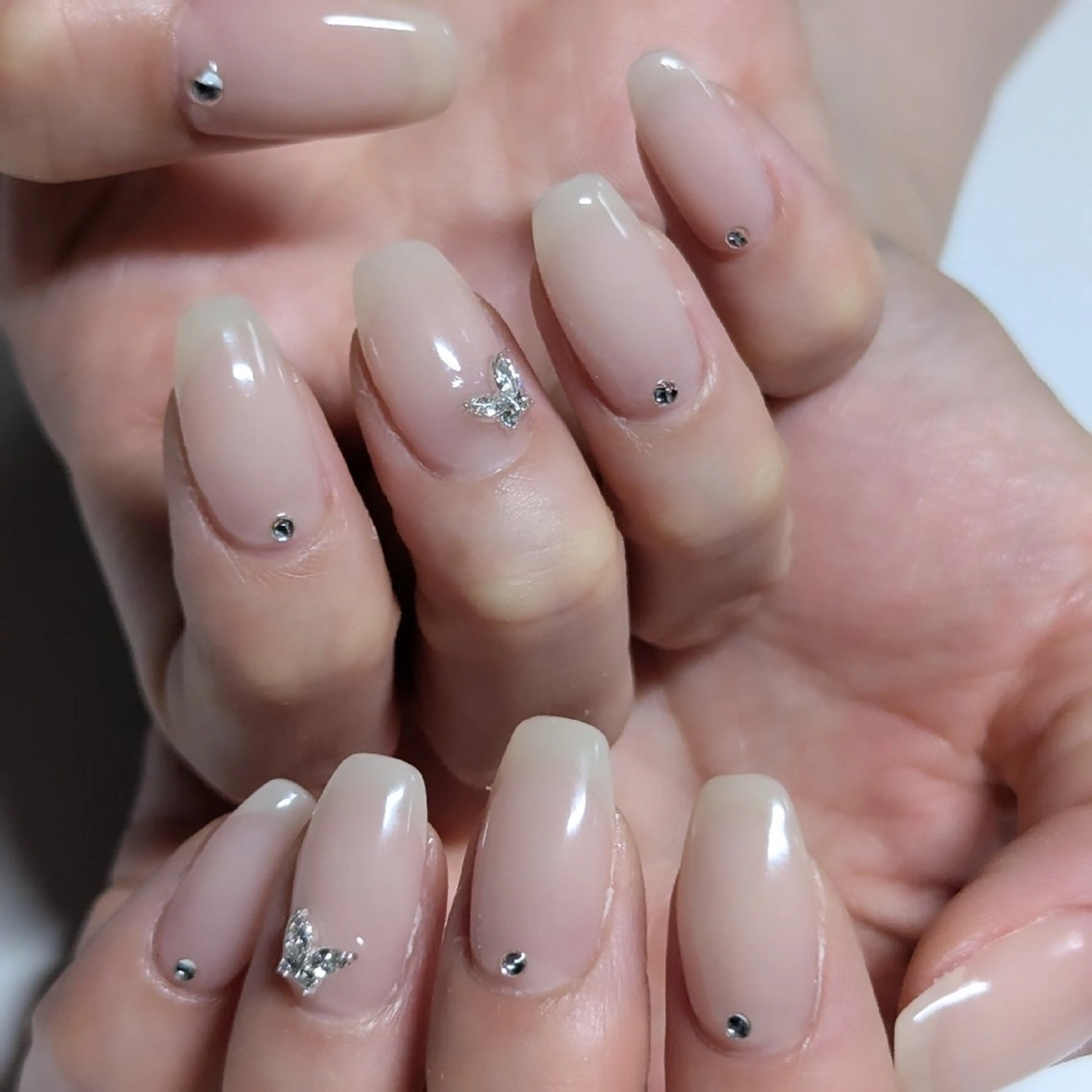 ネイル 長さ出し ハンドネイル KANON所属・☆ KANON☆のネイルデザイン