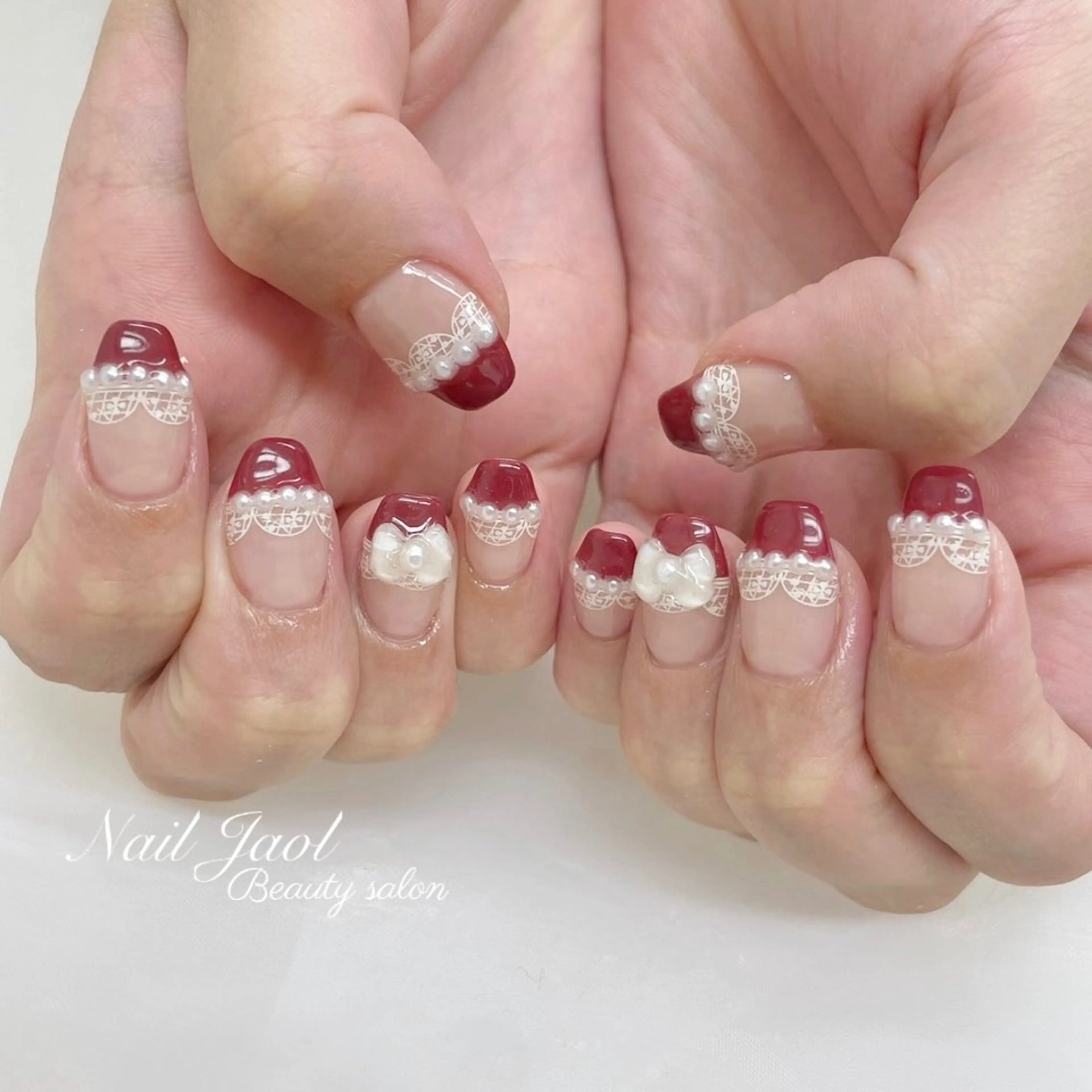 ミディアム ハンドネイル nail jaol池袋店所属・ネイルJaol 池袋のネイルデザイン