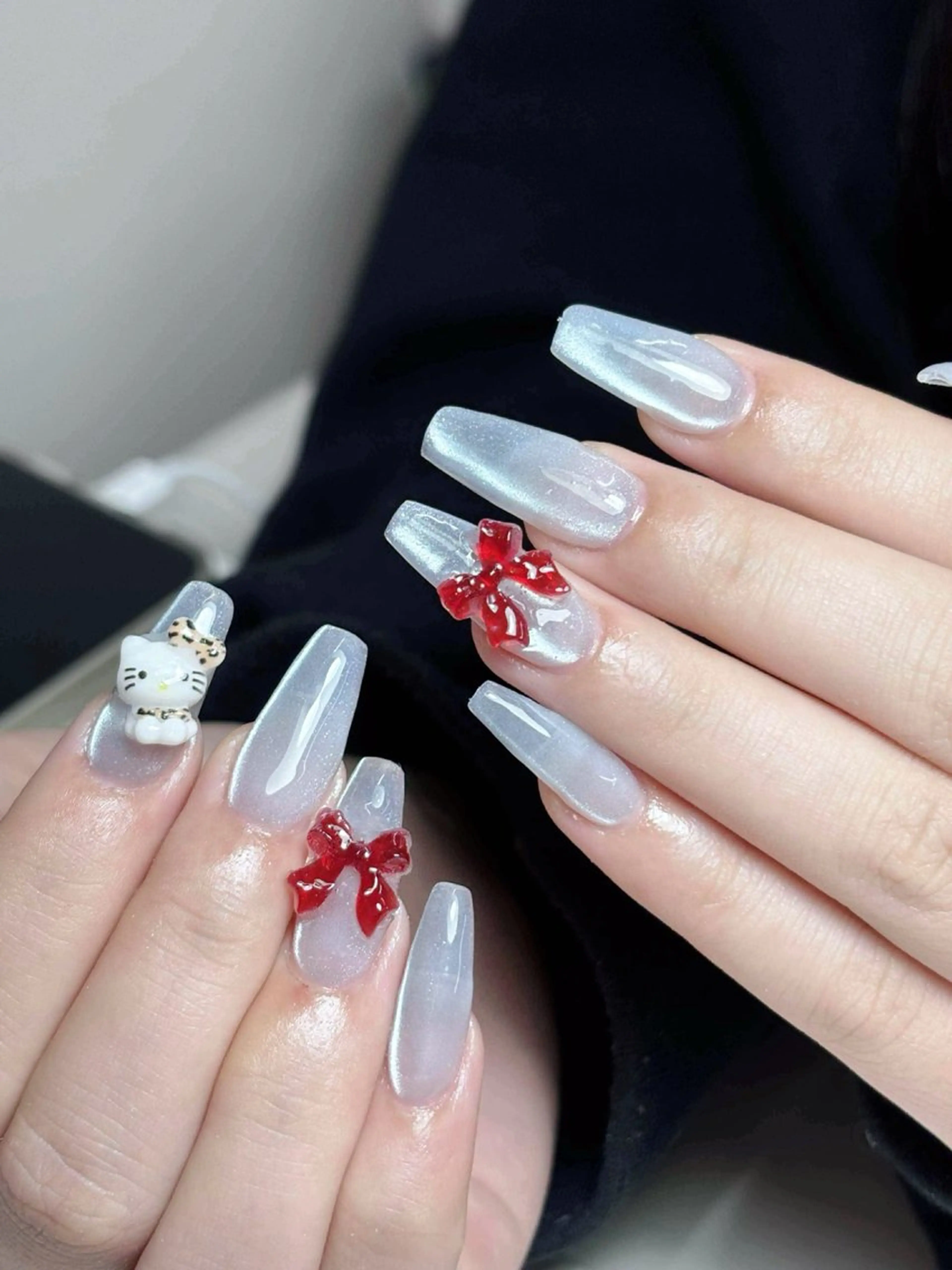 ロング ハンドネイル AN アン 大塚のネイルデザイン