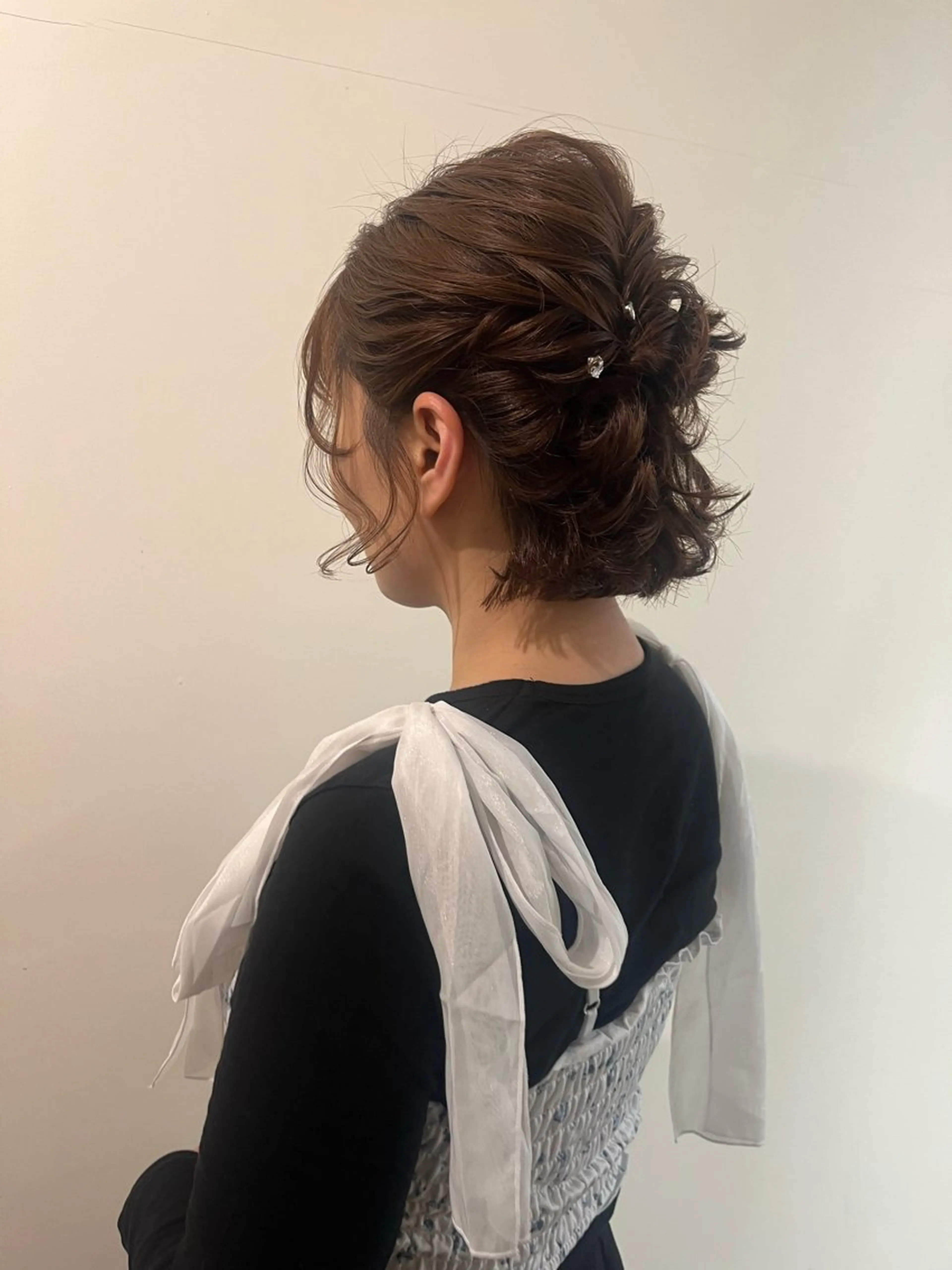ショート 加藤 瑠彩のヘアスタイル