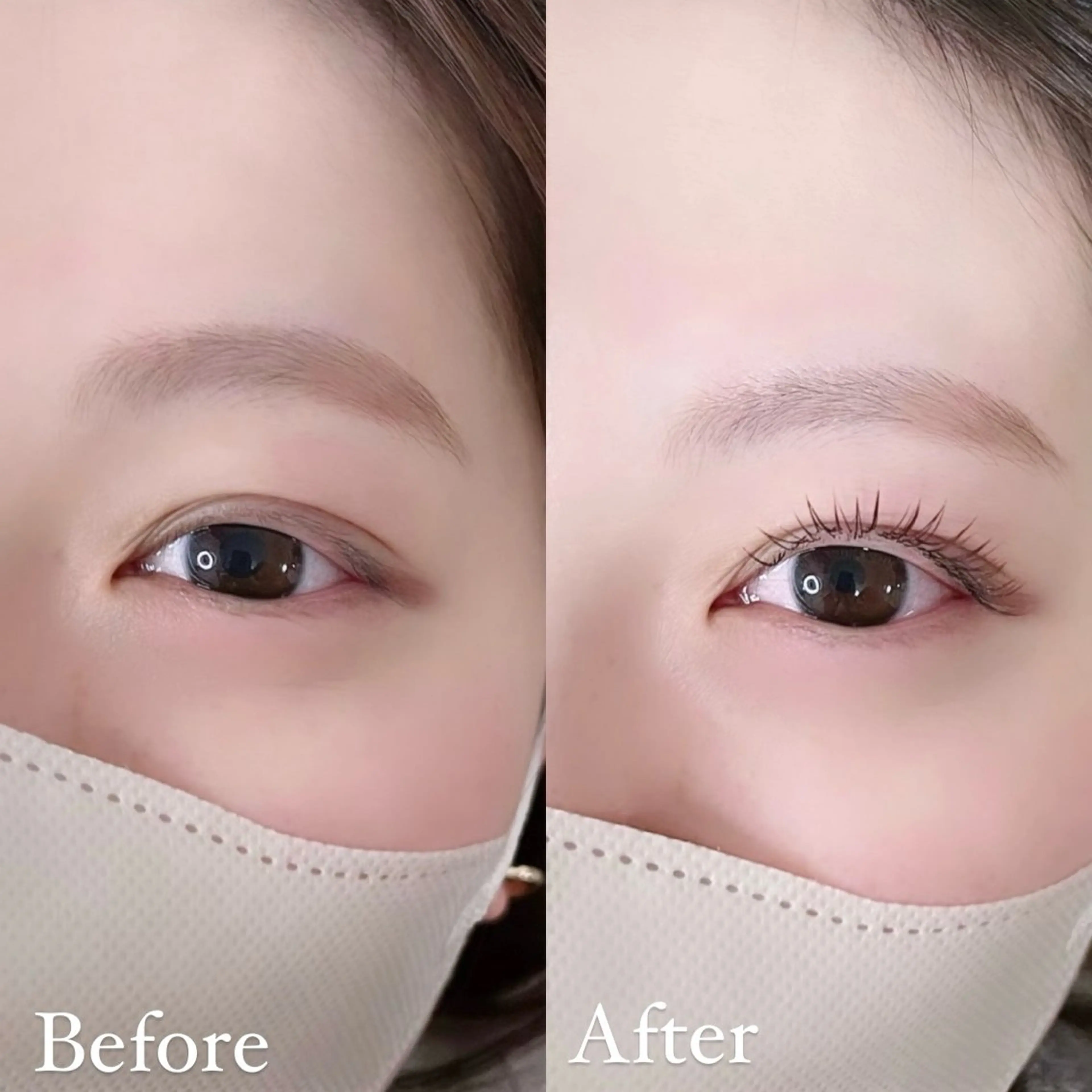マツエク・マツパ カラーマツエク フラットラッシュ RAIA.eyelash所属・細毛・短毛さん向け アイサロンのマツエク・マツパデザイン