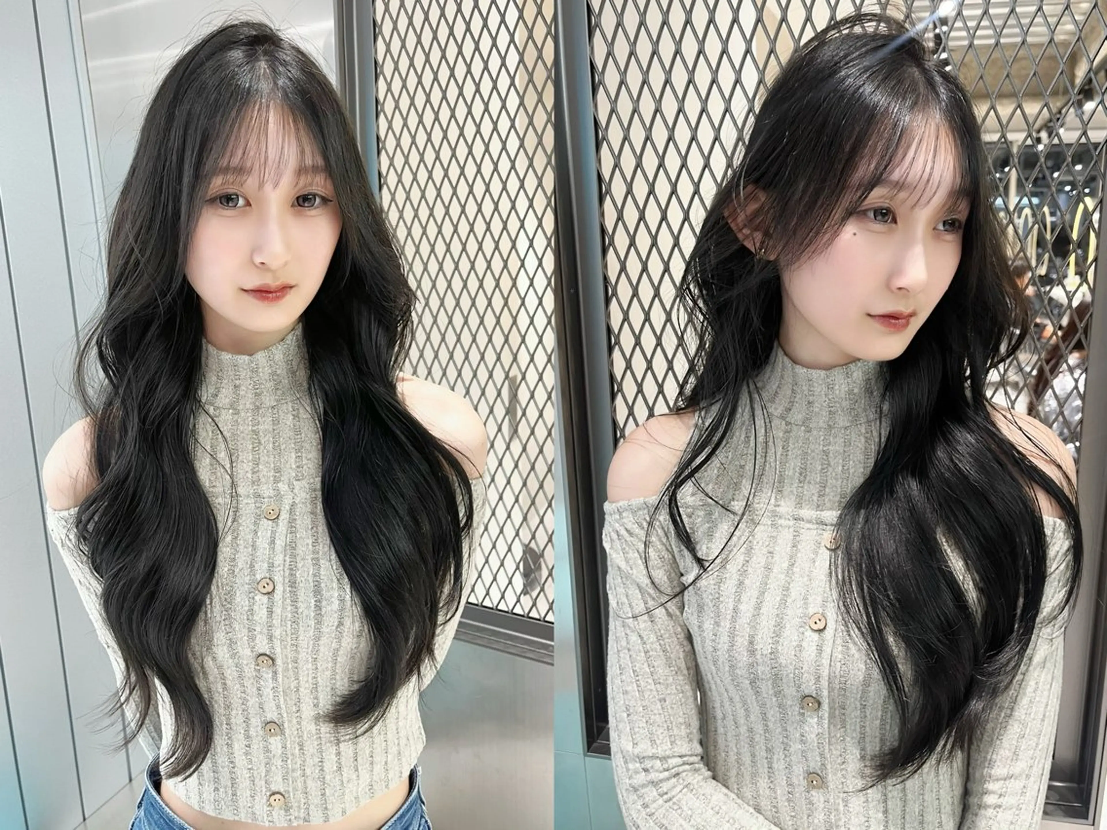 似合わせカット＋透明感カラーの写真