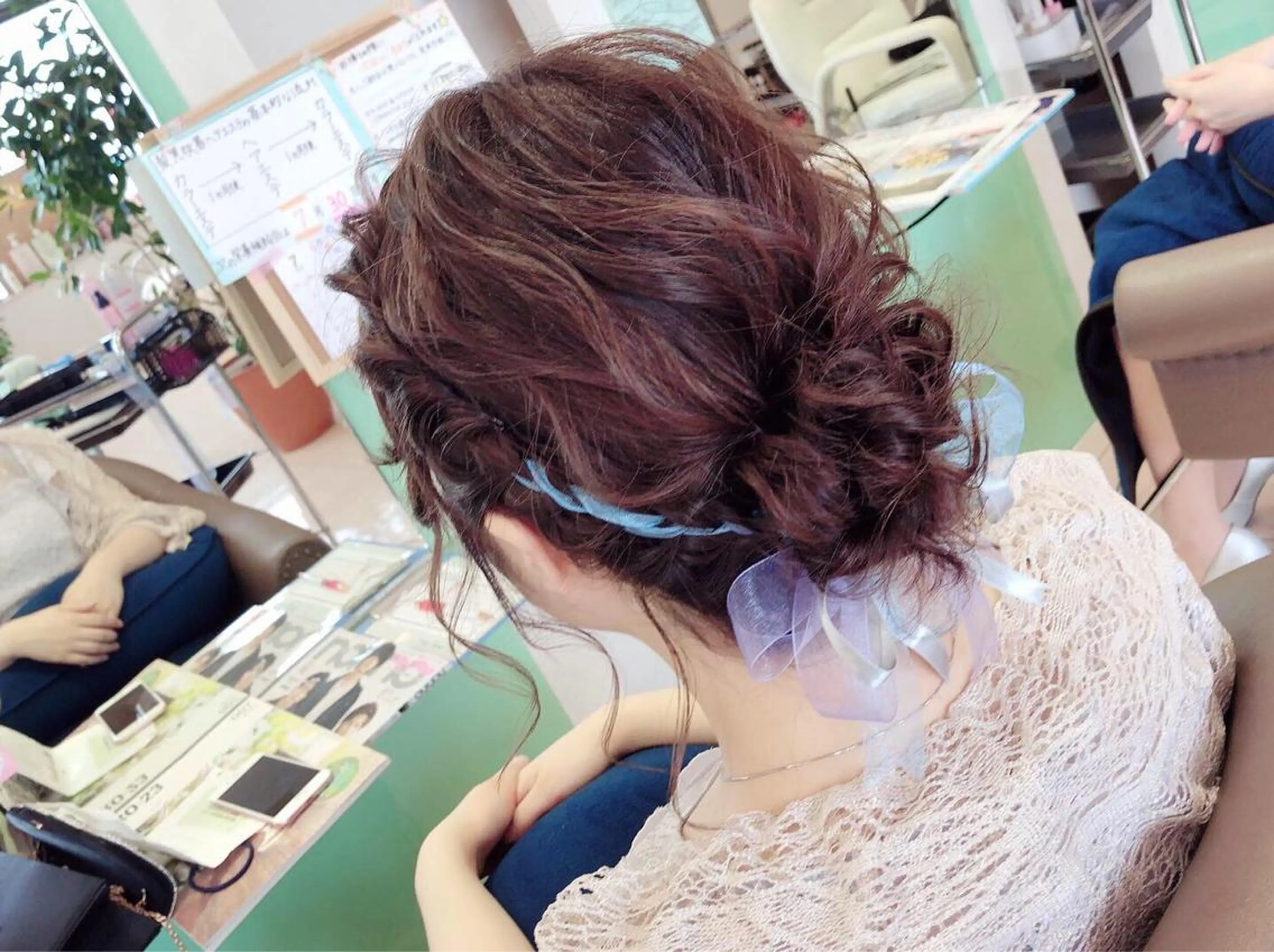 ショート ヘアセット TIARA minoriのヘアスタイル