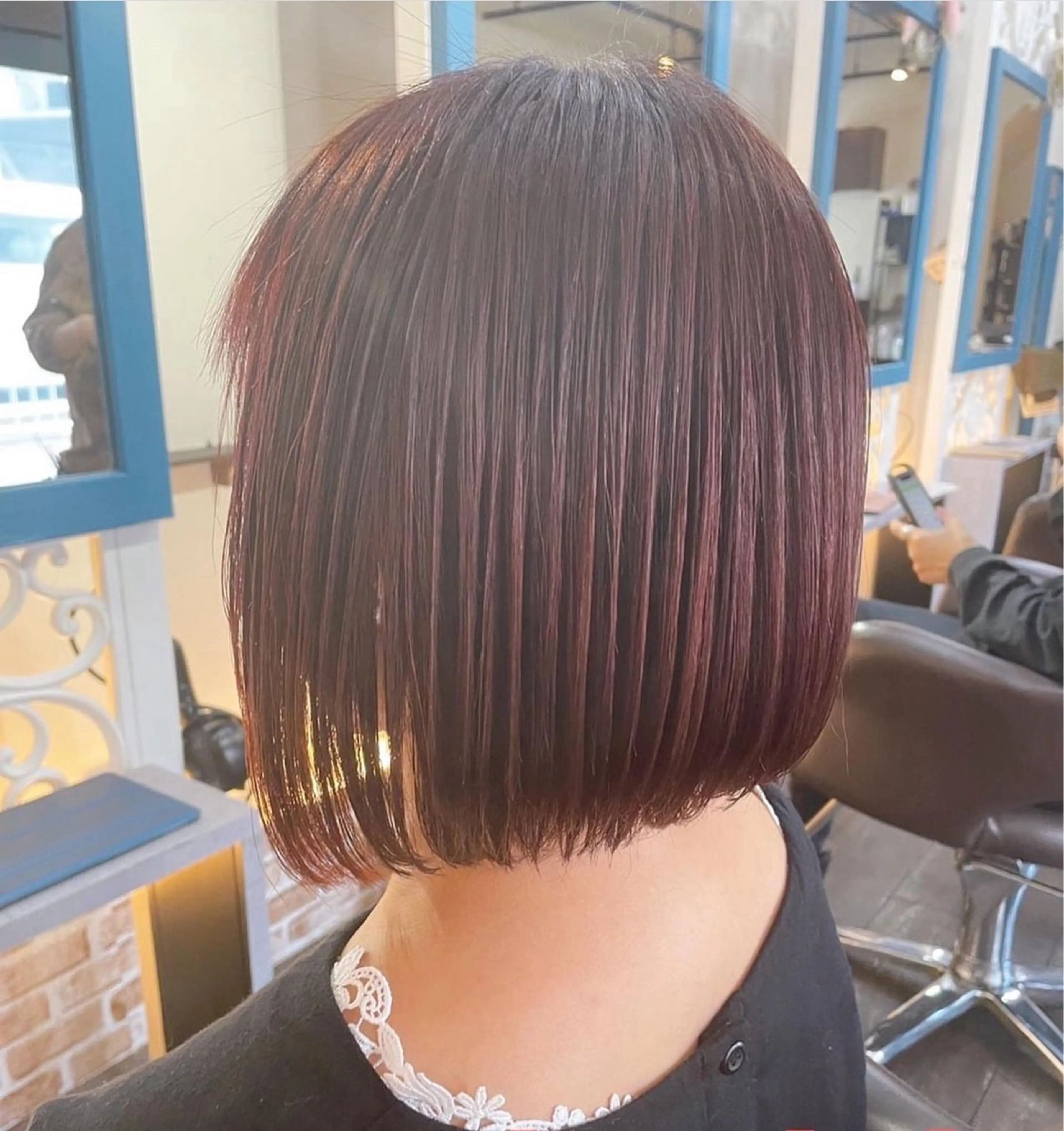 ショート カラー カット ヘアカラー トリートメント Le rond所属・透明感艶カラー 城間晴人のヘアスタイル