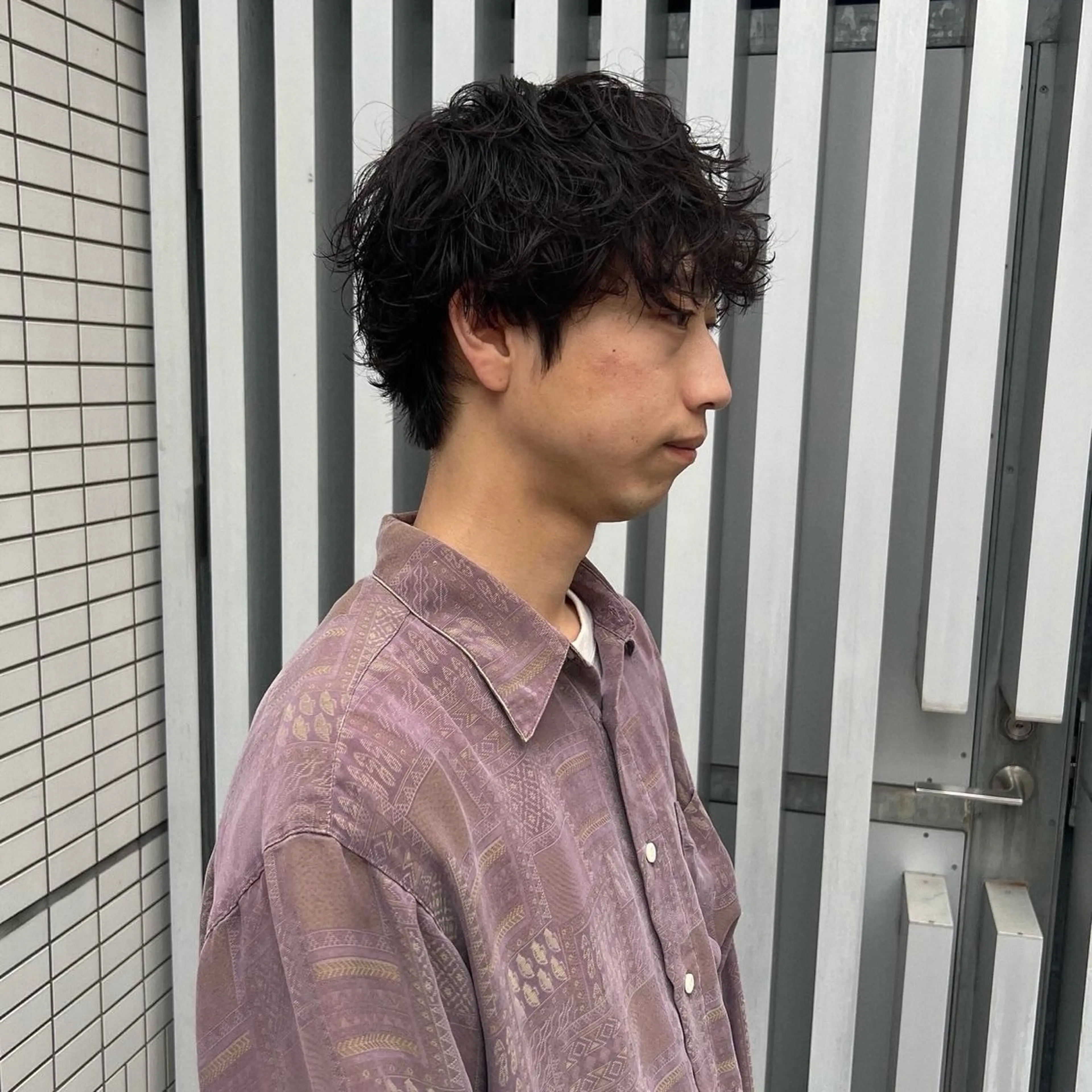 パーマ メンズ カット パーマ BELO MAN所属・BELO MAN吉川 大貴のヘアスタイル