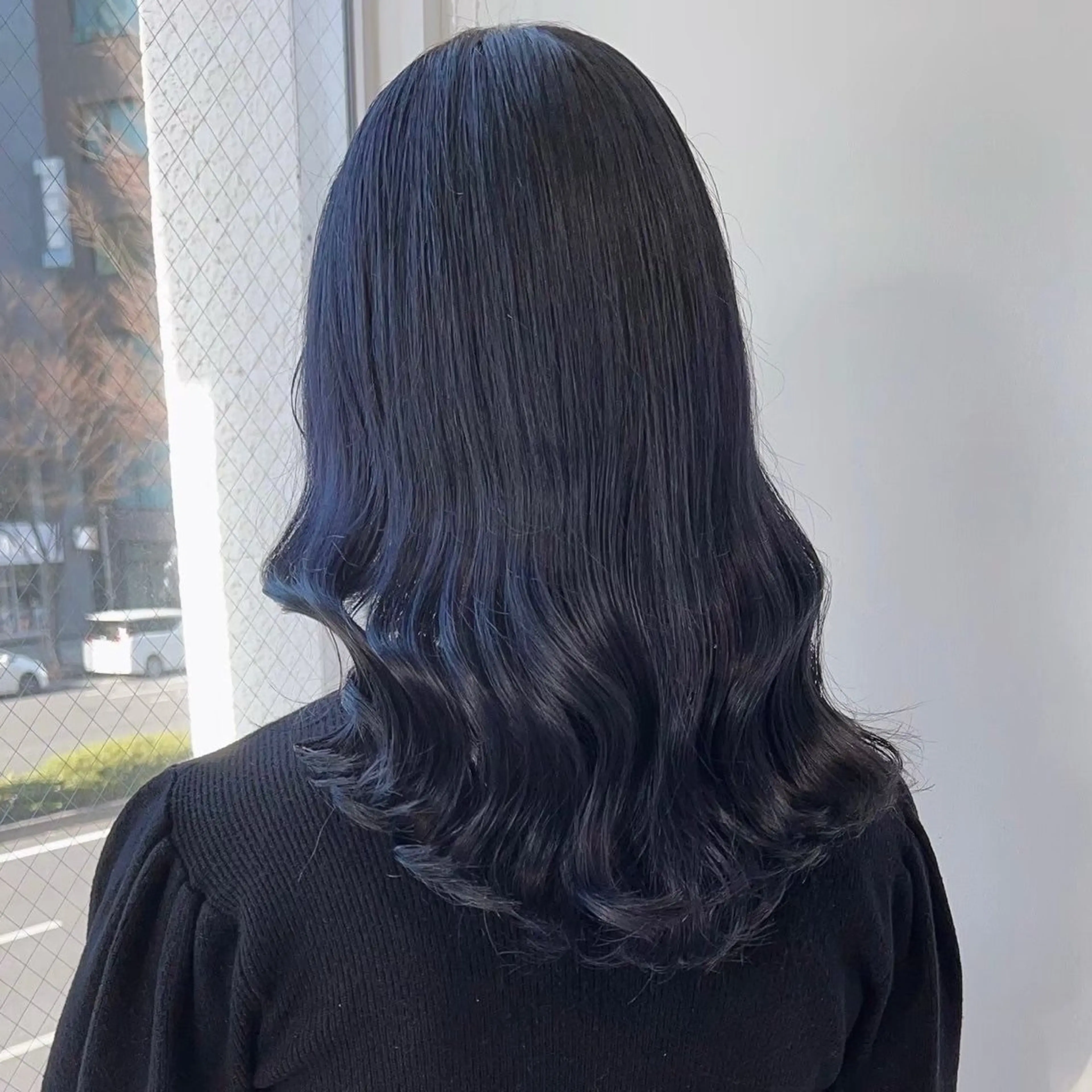 ミディアム カラー 赤みなし艶カラー🍈 ユウナ🍈🤍のヘアスタイル