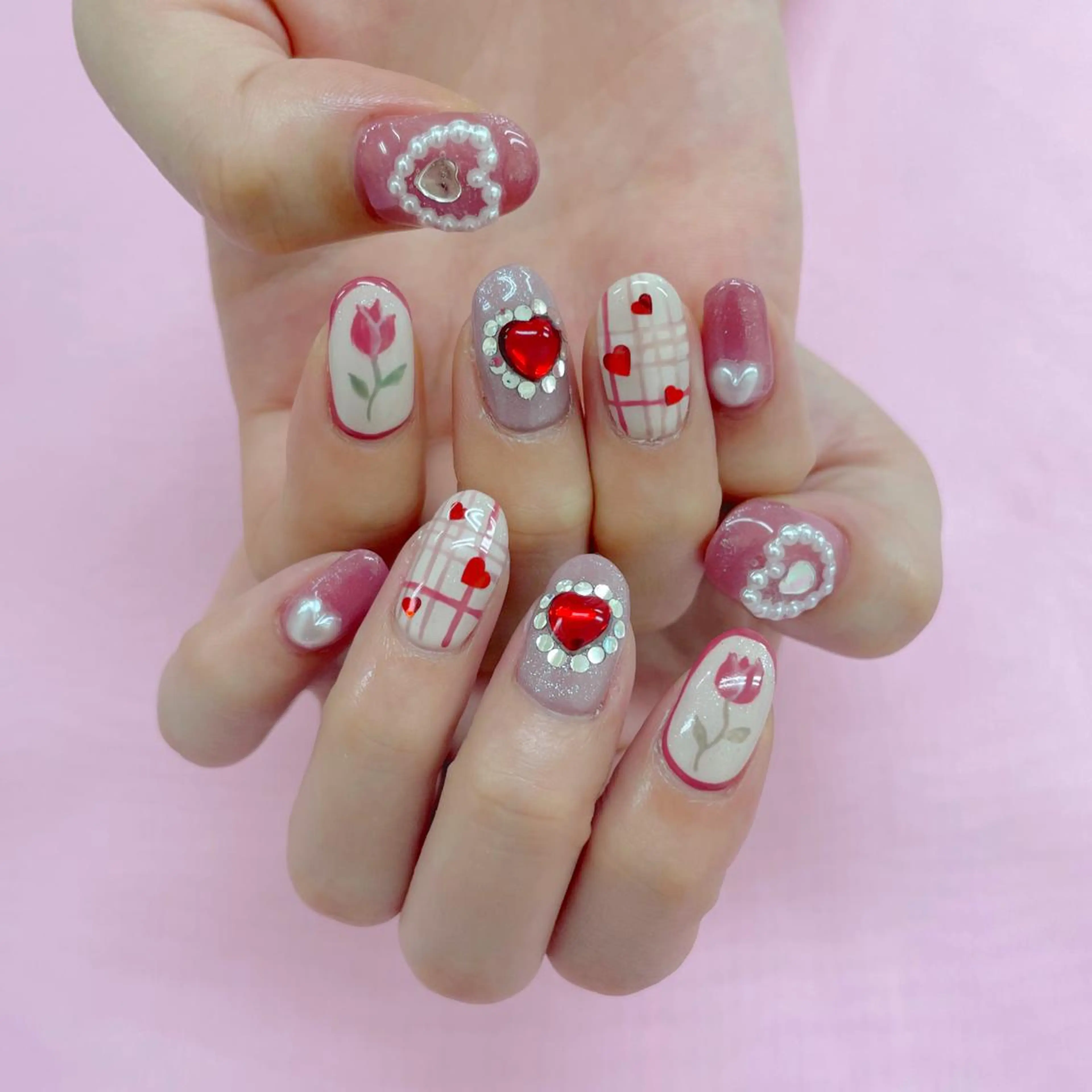 ネイル ハンドネイル 五十嵐 美智のネイルデザイン