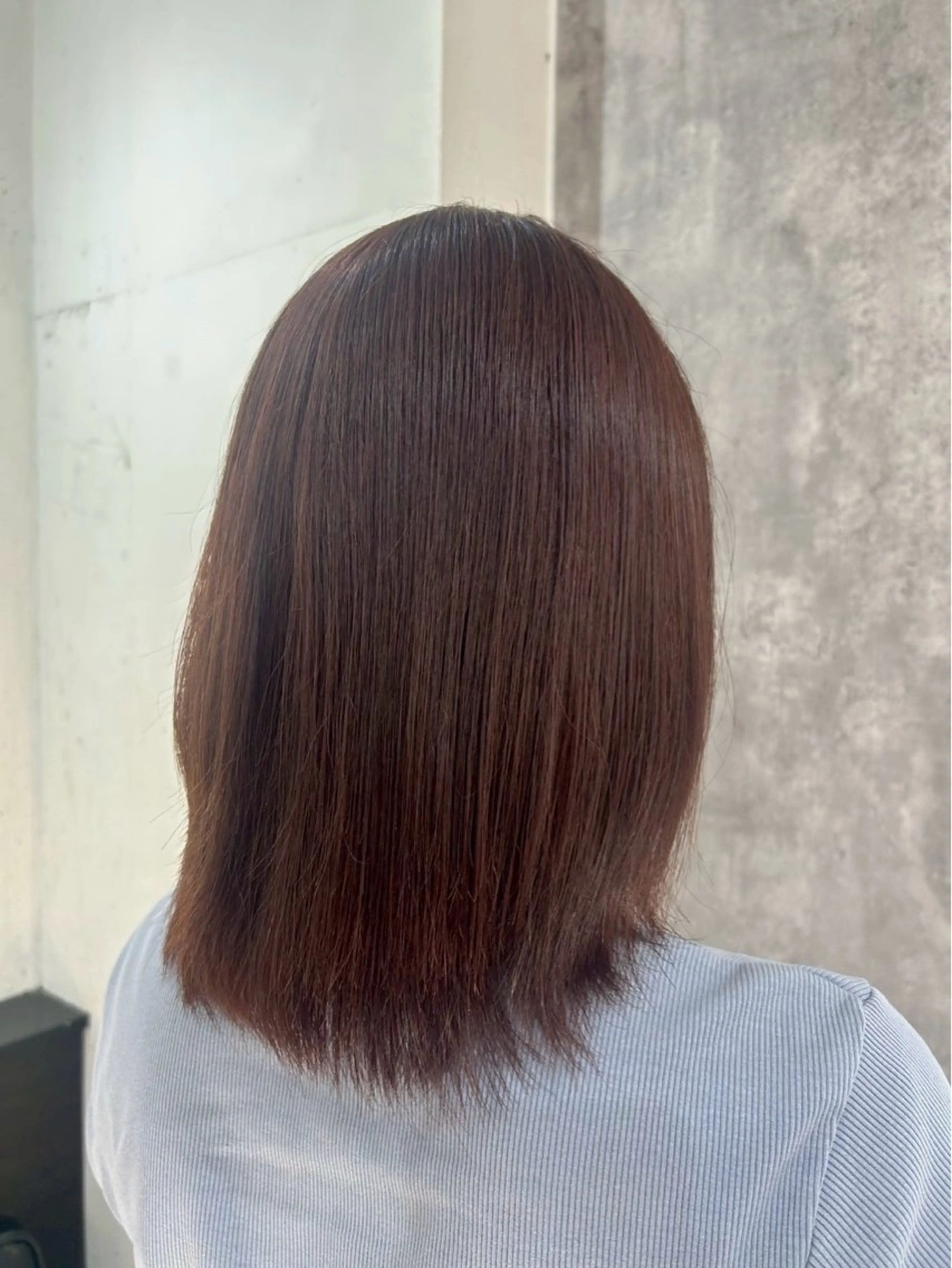 カラー ヘアカラー 安藤 ひなたのヘアスタイル