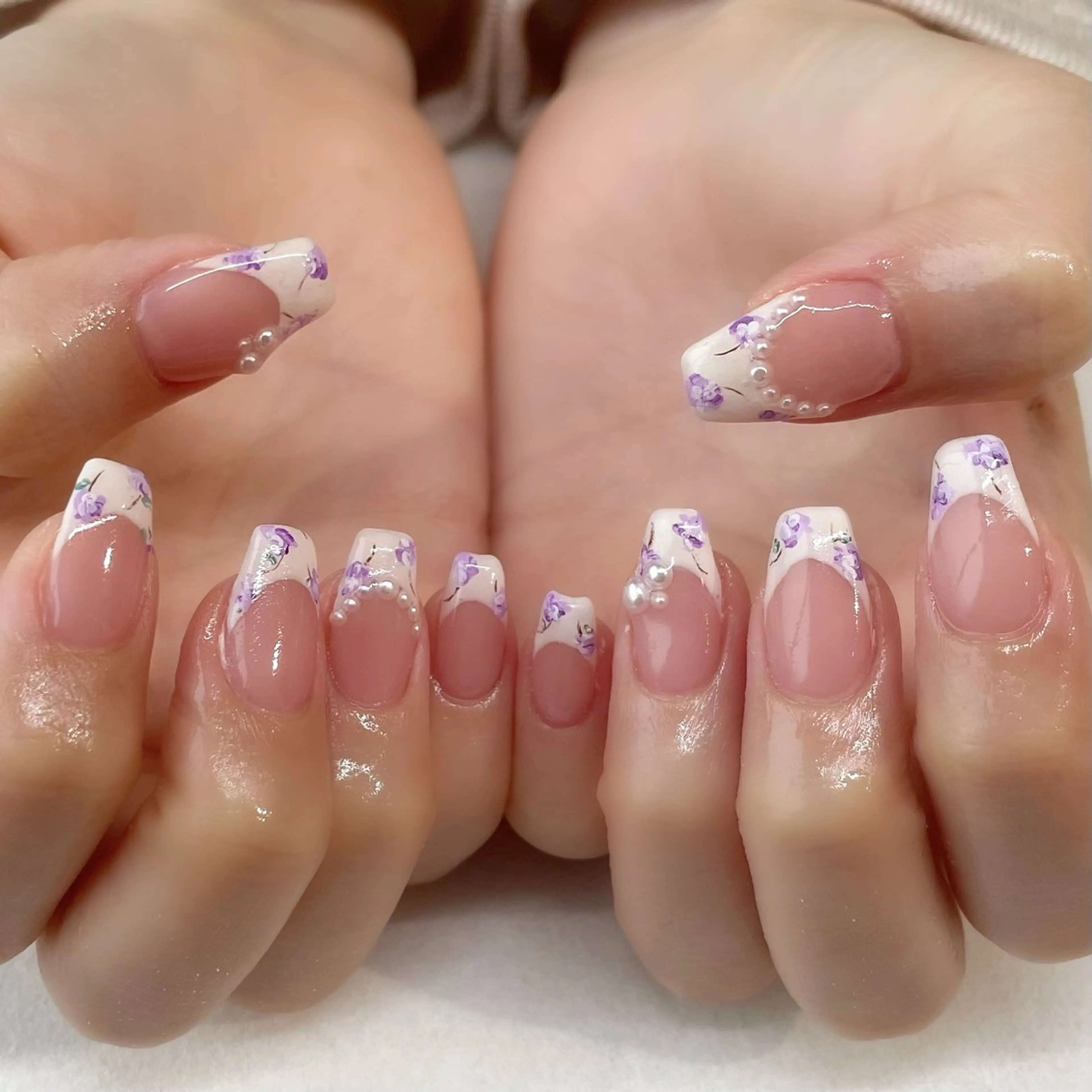 ネイル ハンドネイル 💎🐰 saki. m 🐰💎のネイルデザイン