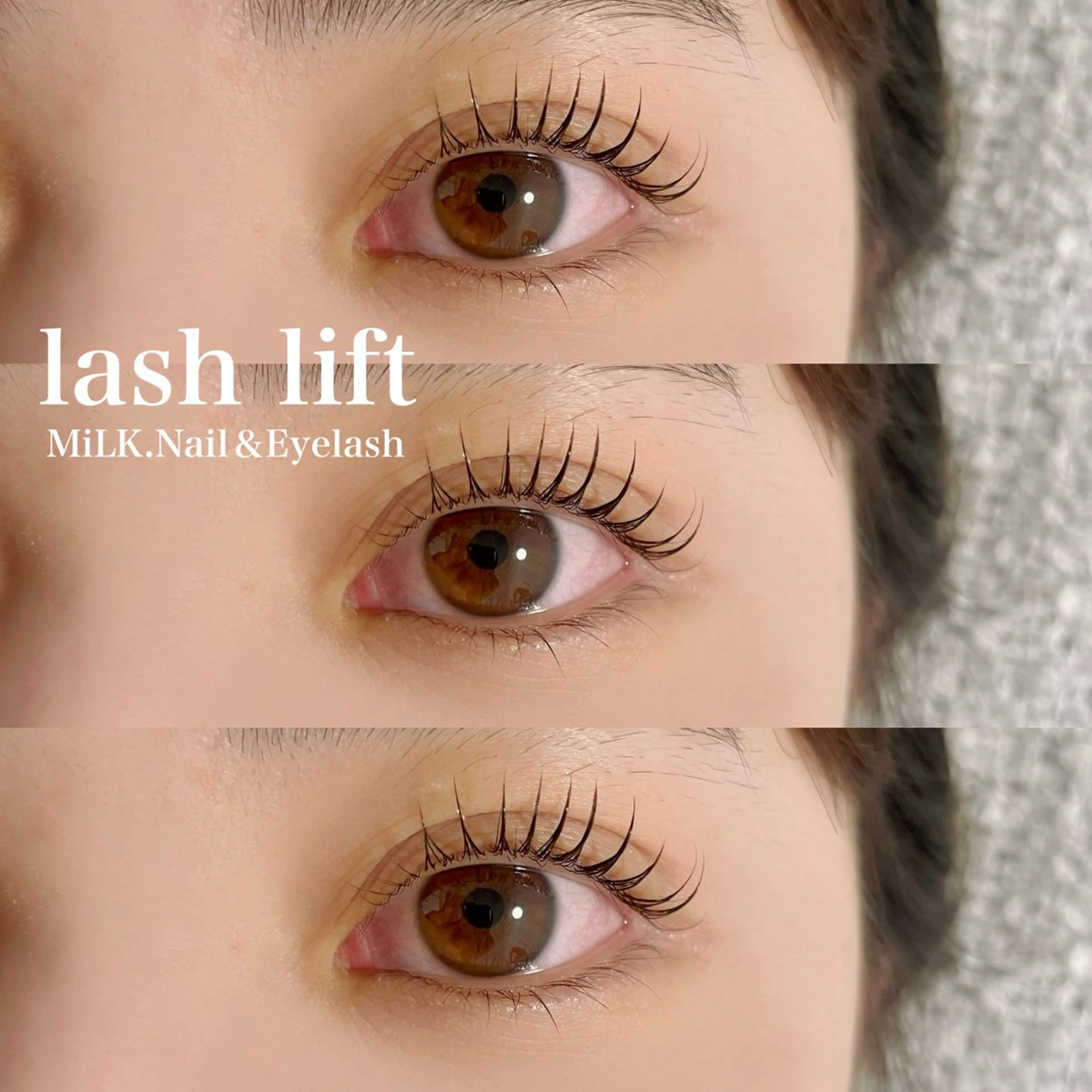 マツエク・マツパ 一重×まつ毛パーマ マツパ MiLK.   Nail&Eyelash所属・MiLK. wakaのマツエク・マツパデザイン