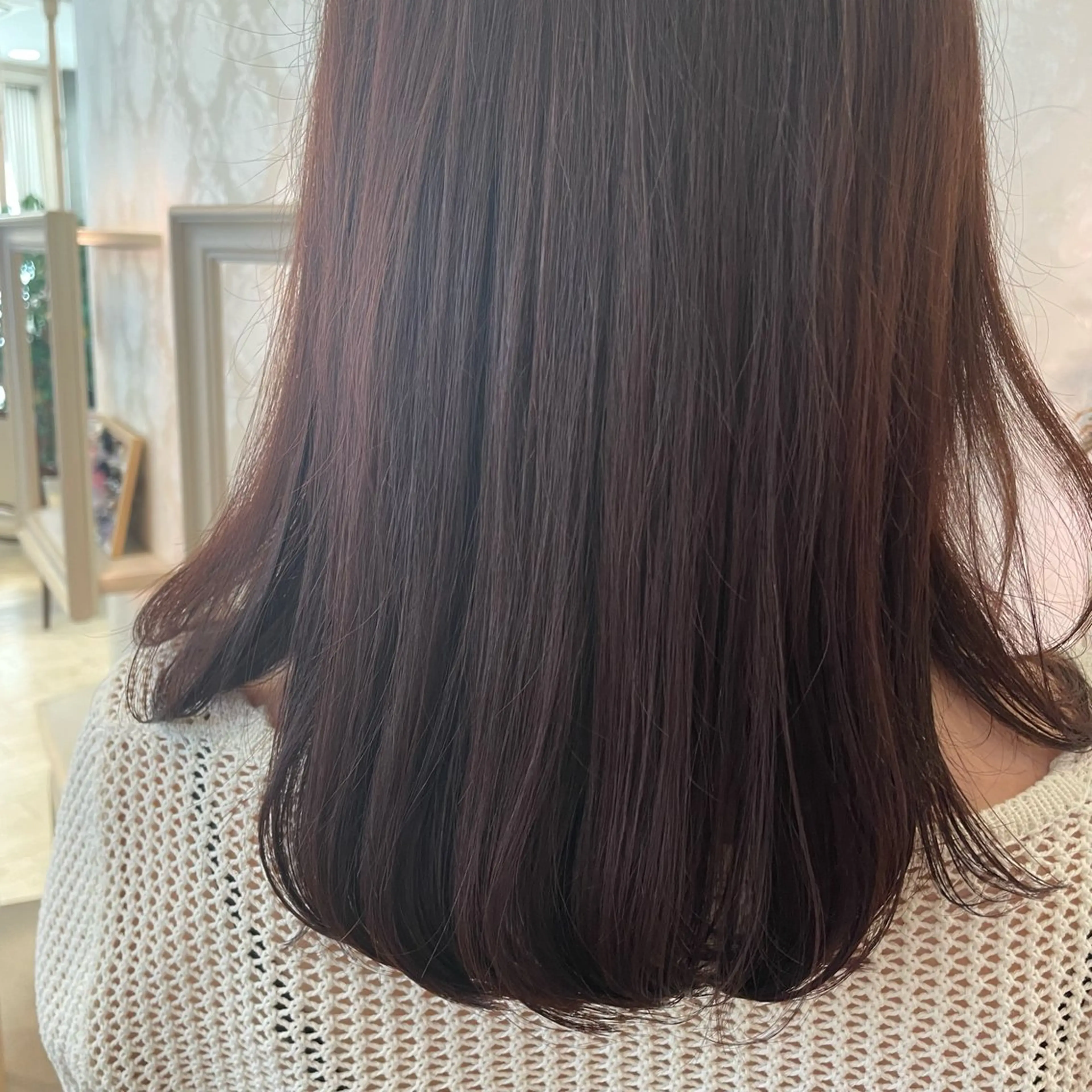 ミディアム ヘアカラー アレンジ/カット/ yuiのヘアスタイル