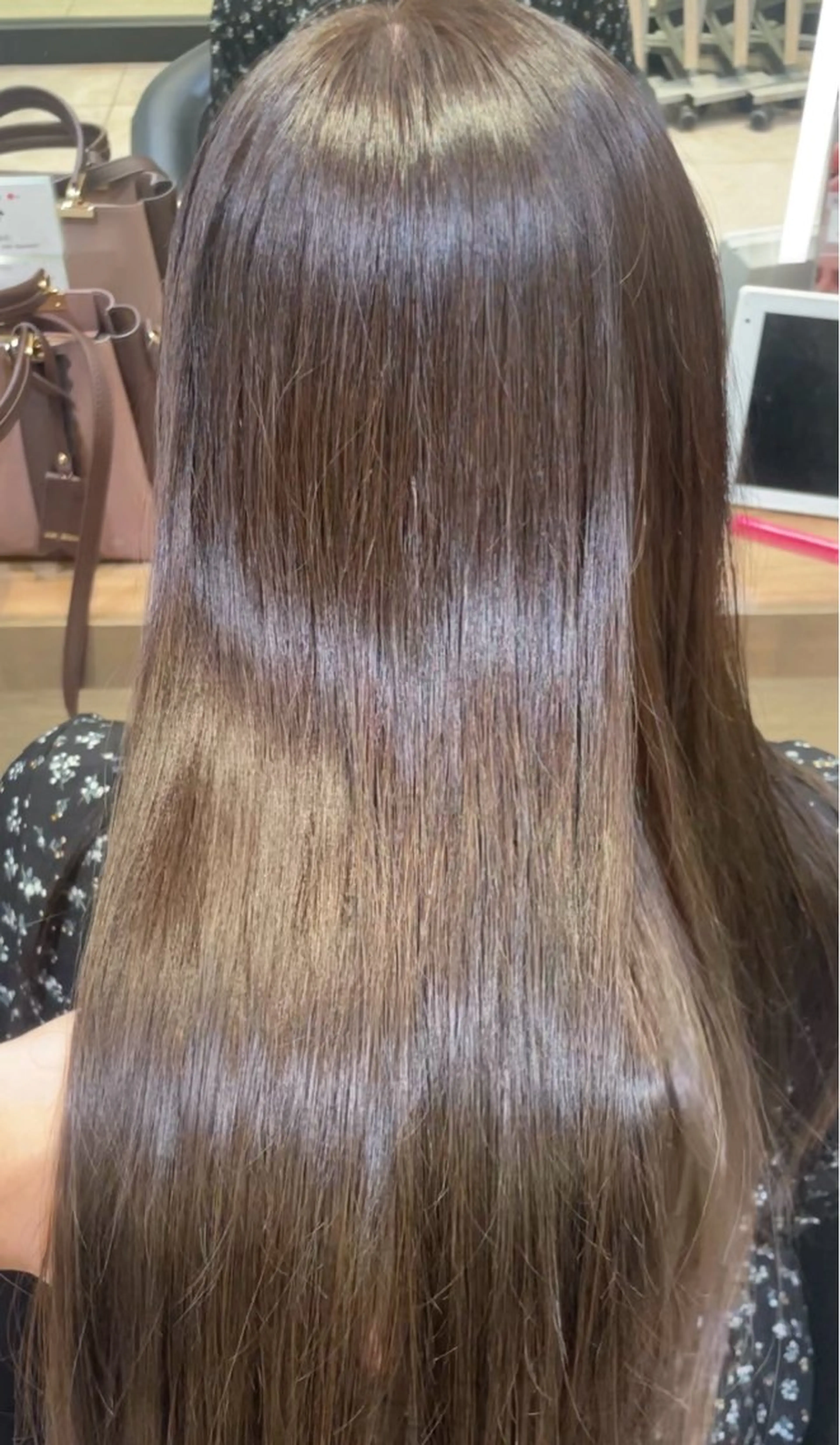 ミディアム ヘアカラー トリートメント 暖色カラー💞🎀 ゆいのヘアスタイル