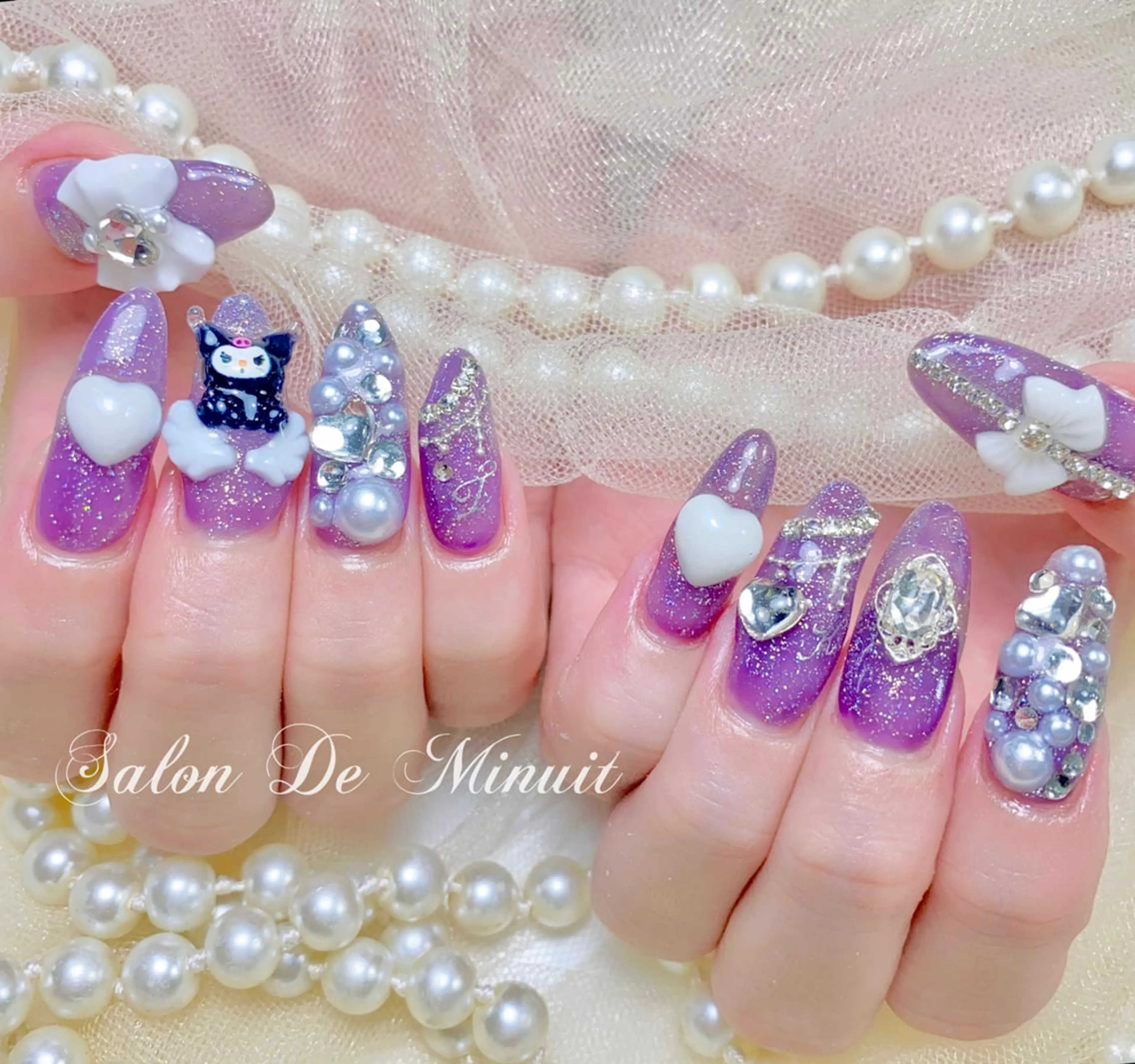 ネイル Salon de Minuit🦩のネイルデザイン