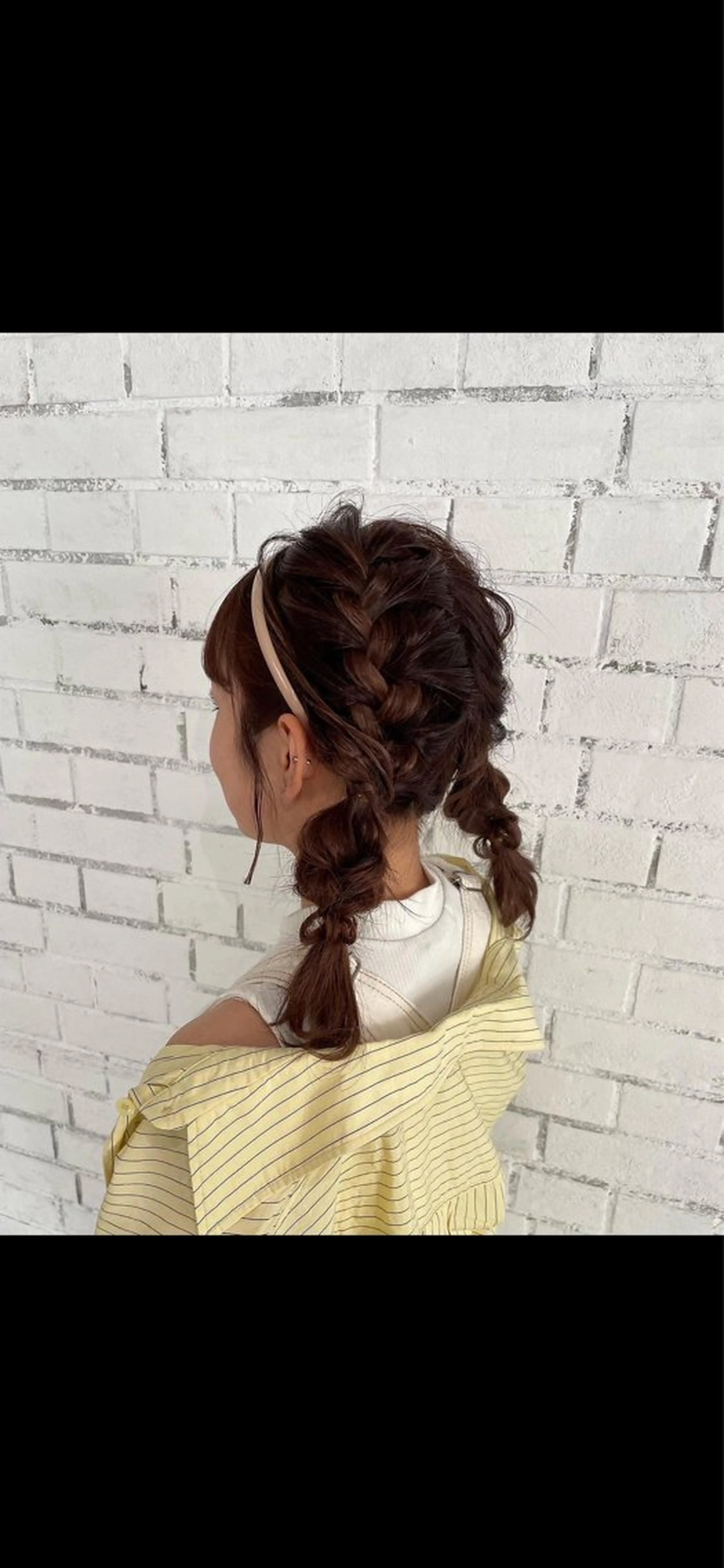 ミディアム ヘアアレンジ 着物ヘア 浴衣 中村 由布紀のヘアスタイル