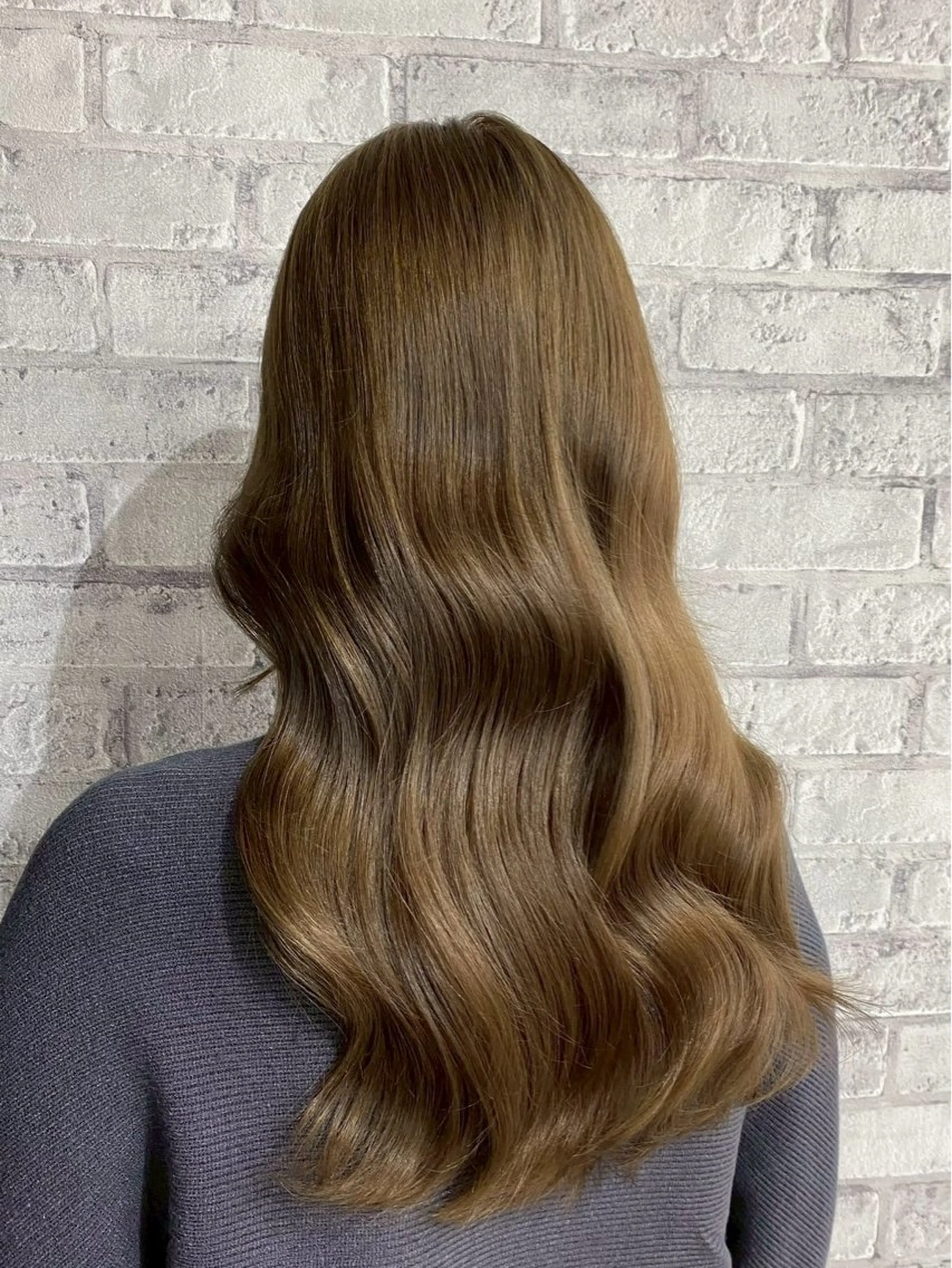 ロング カラー メンズカット縮毛矯正 スパイラルShionのヘアスタイル