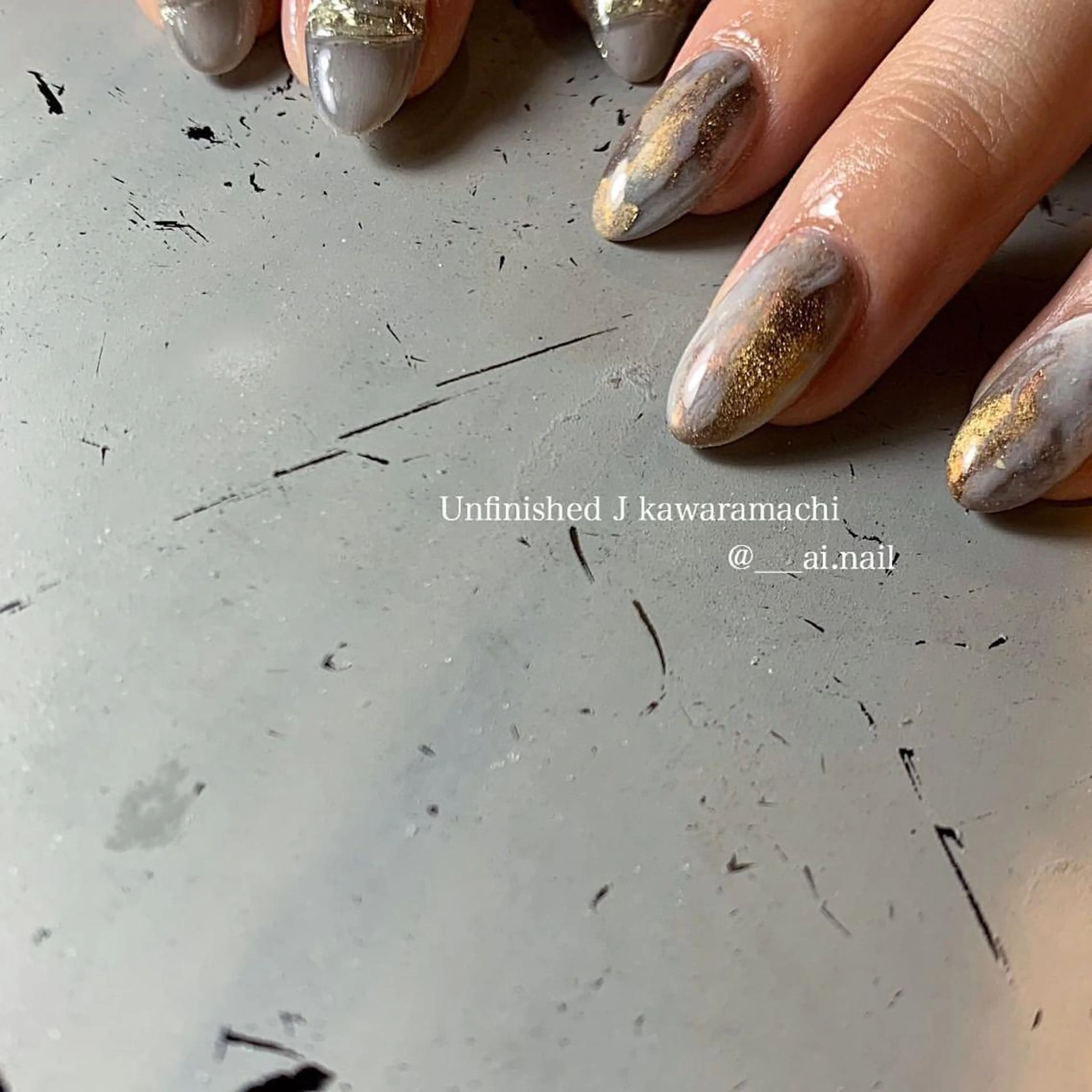 ネイル ハンドネイル 🍃伏見 / soL nail / aiのネイルデザイン