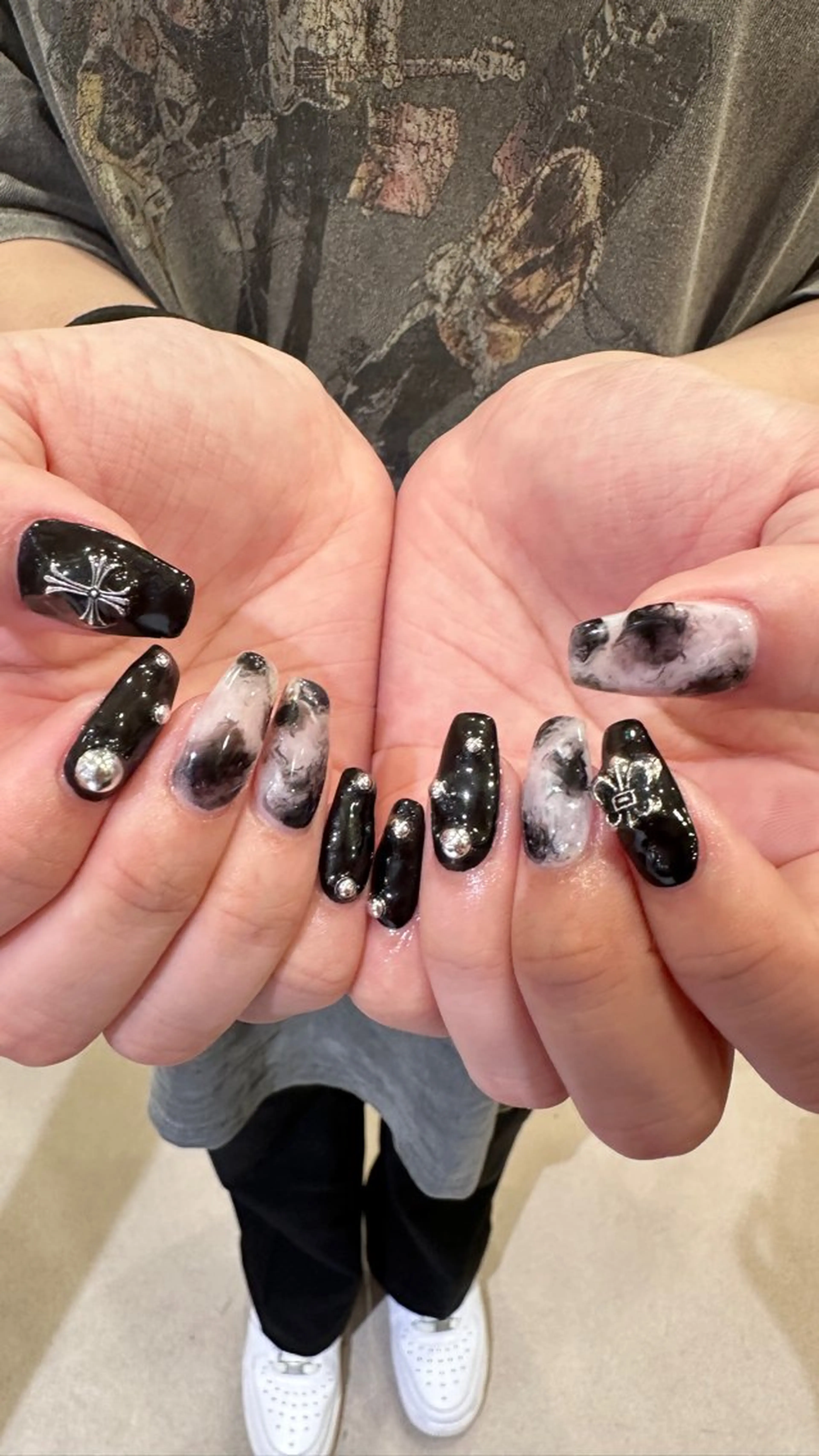 ネイル ハンドネイル 👽個性派ネイル🎀 komachiのネイルデザイン