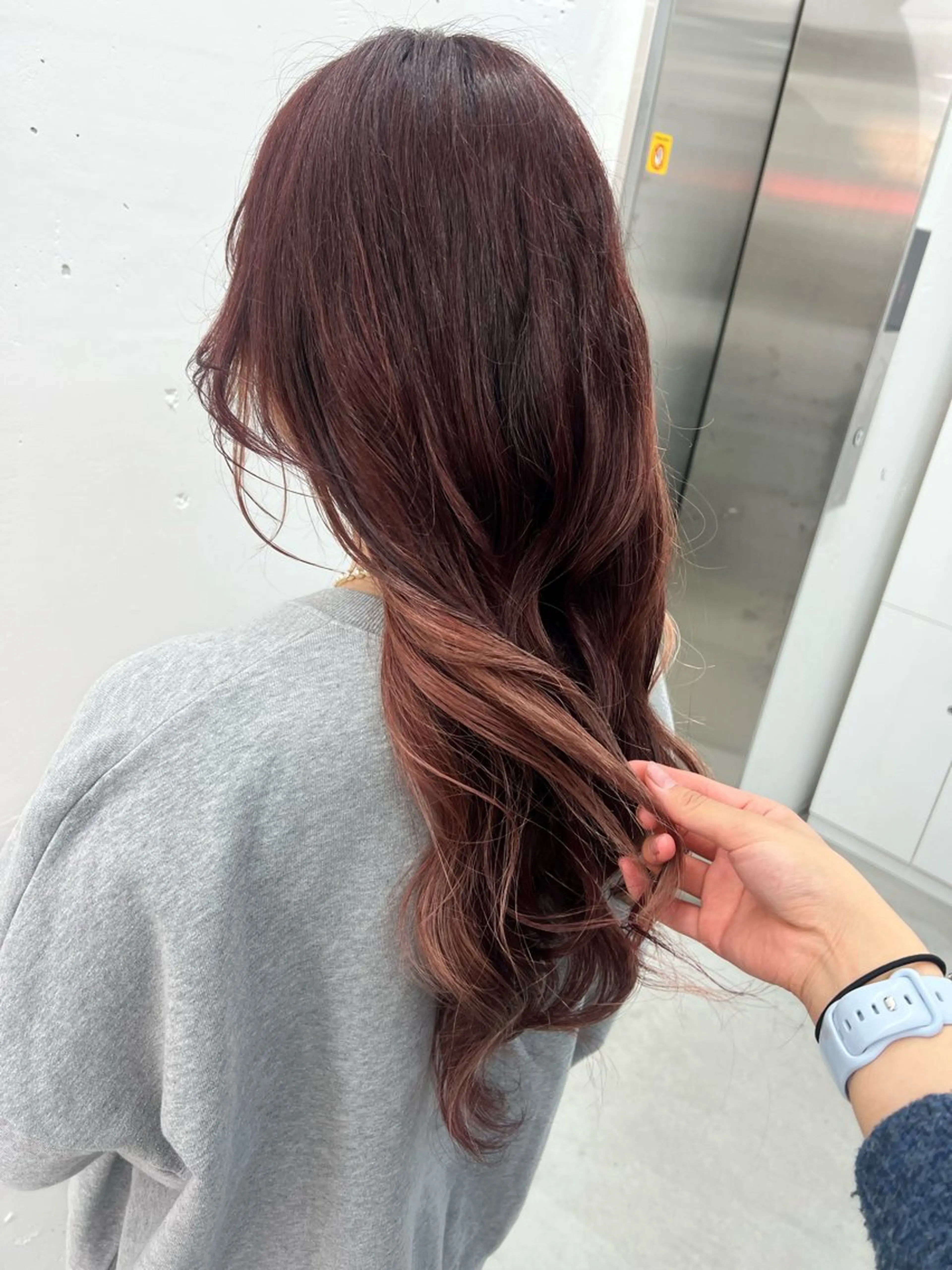 ロング カラー ヘアカラー トリートメント ヘアセット 🎀ちさ🎀 JILLSTUDIOのヘアスタイル
