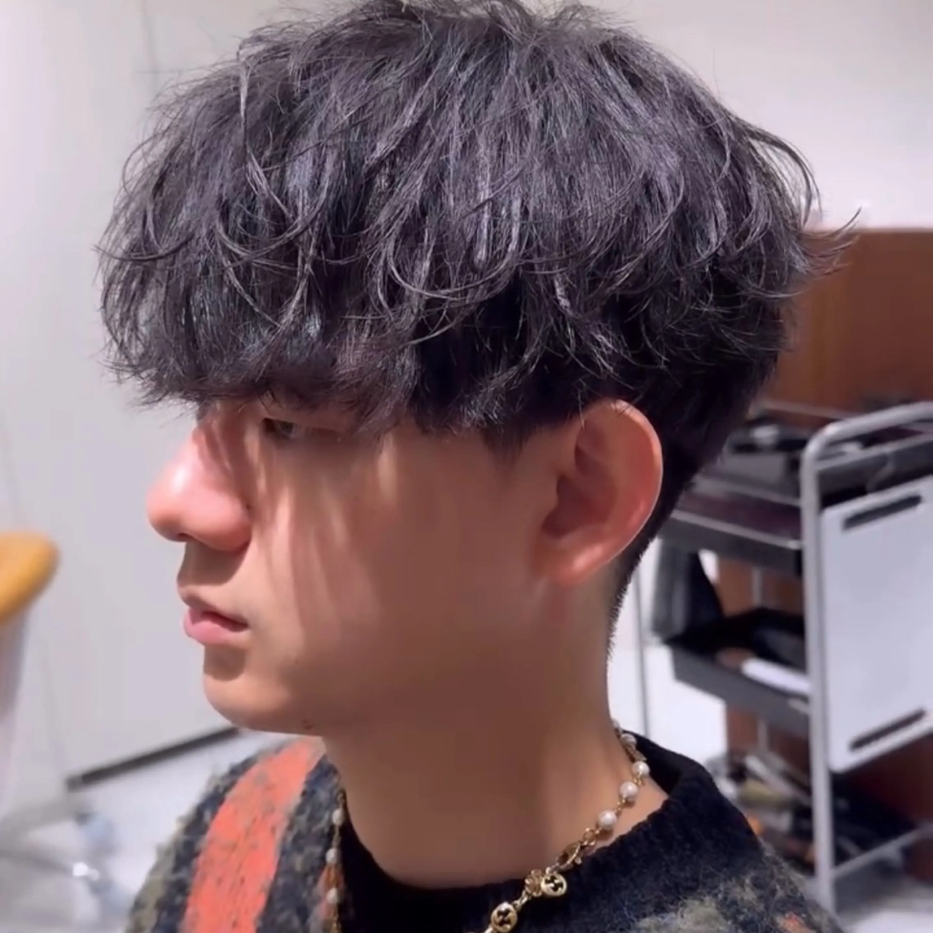 ショート メンズ 金碇 祐羽人のヘアスタイル