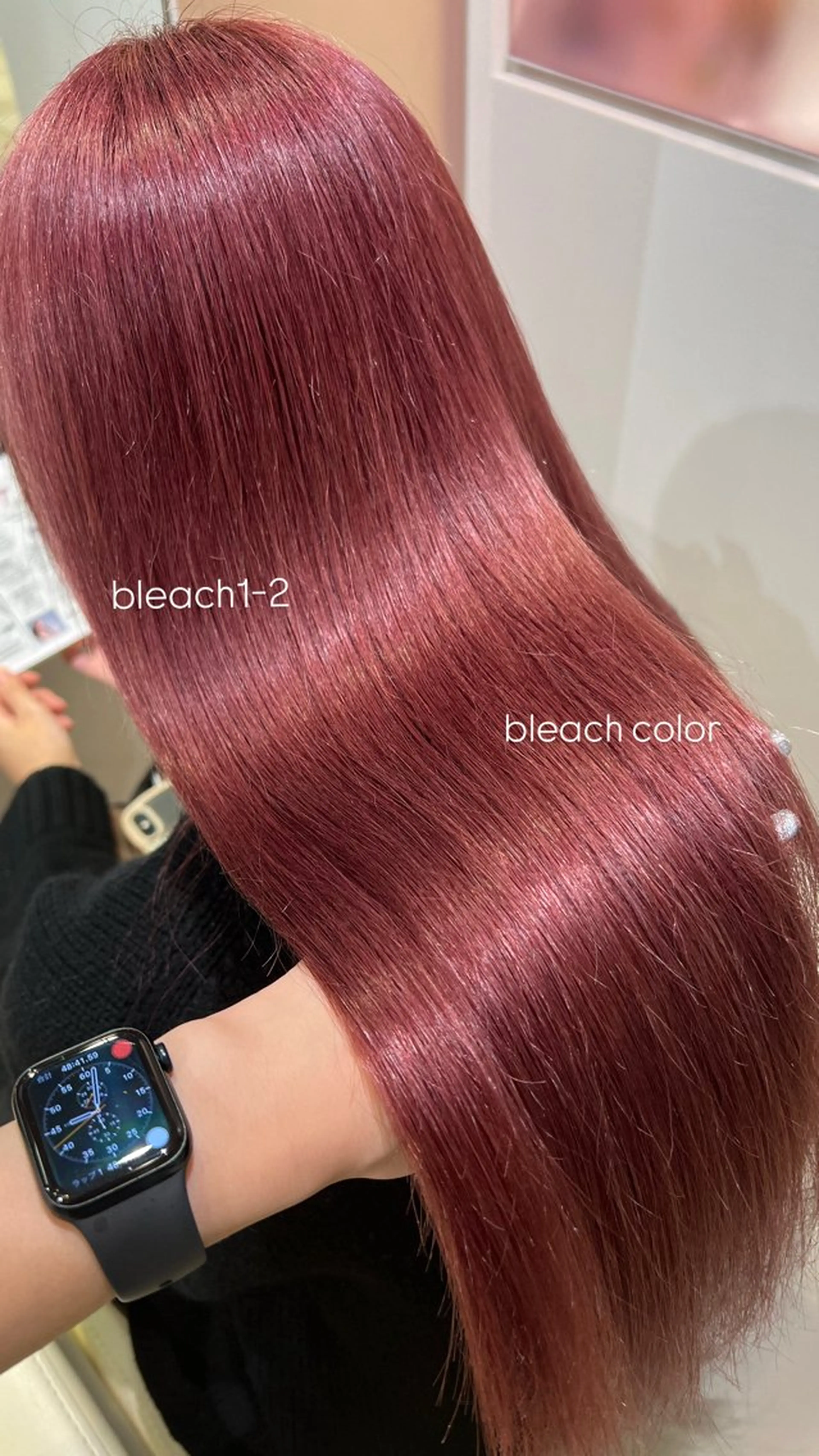 ロング ヘアカラー トリートメント 暖色カラー/ NOA.⋆𝜗𝜚のヘアスタイル