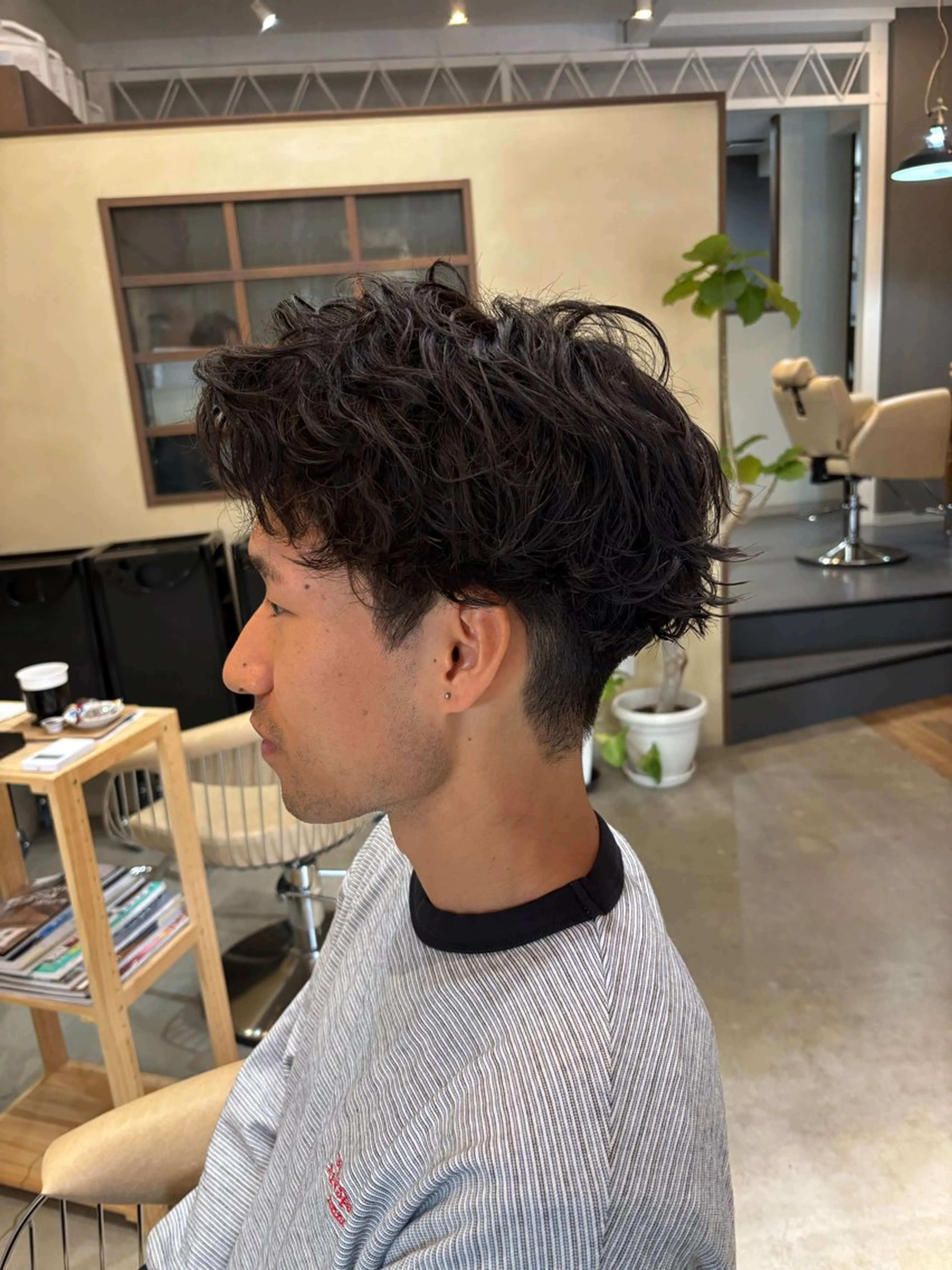 ショート メンズ カット パーマ トリートメント 鹿児島 TSUBASAのヘアスタイル