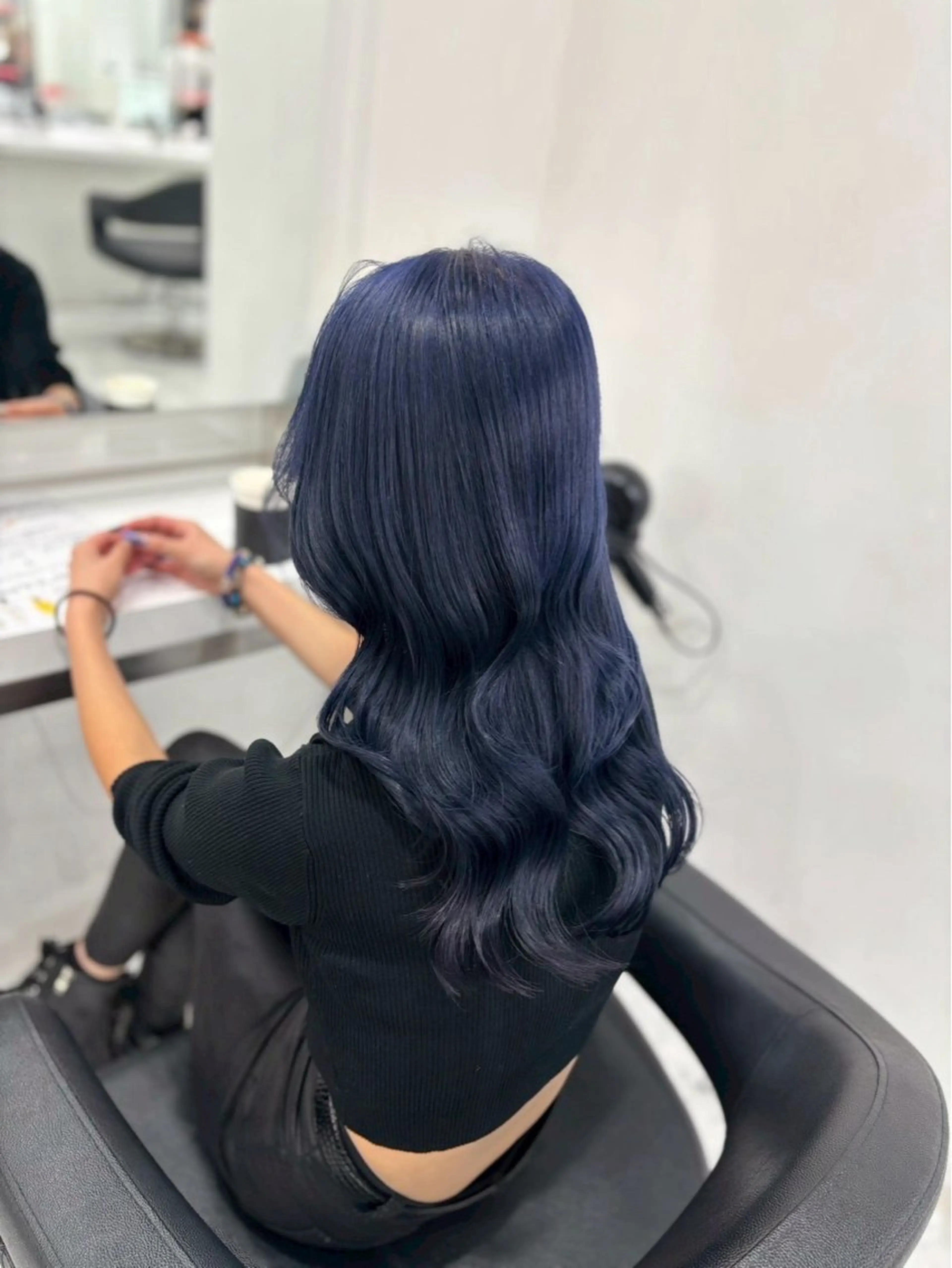 ミディアム カラー ヘアカラー 🧋ハイトーン🧋 hiromuのヘアスタイル