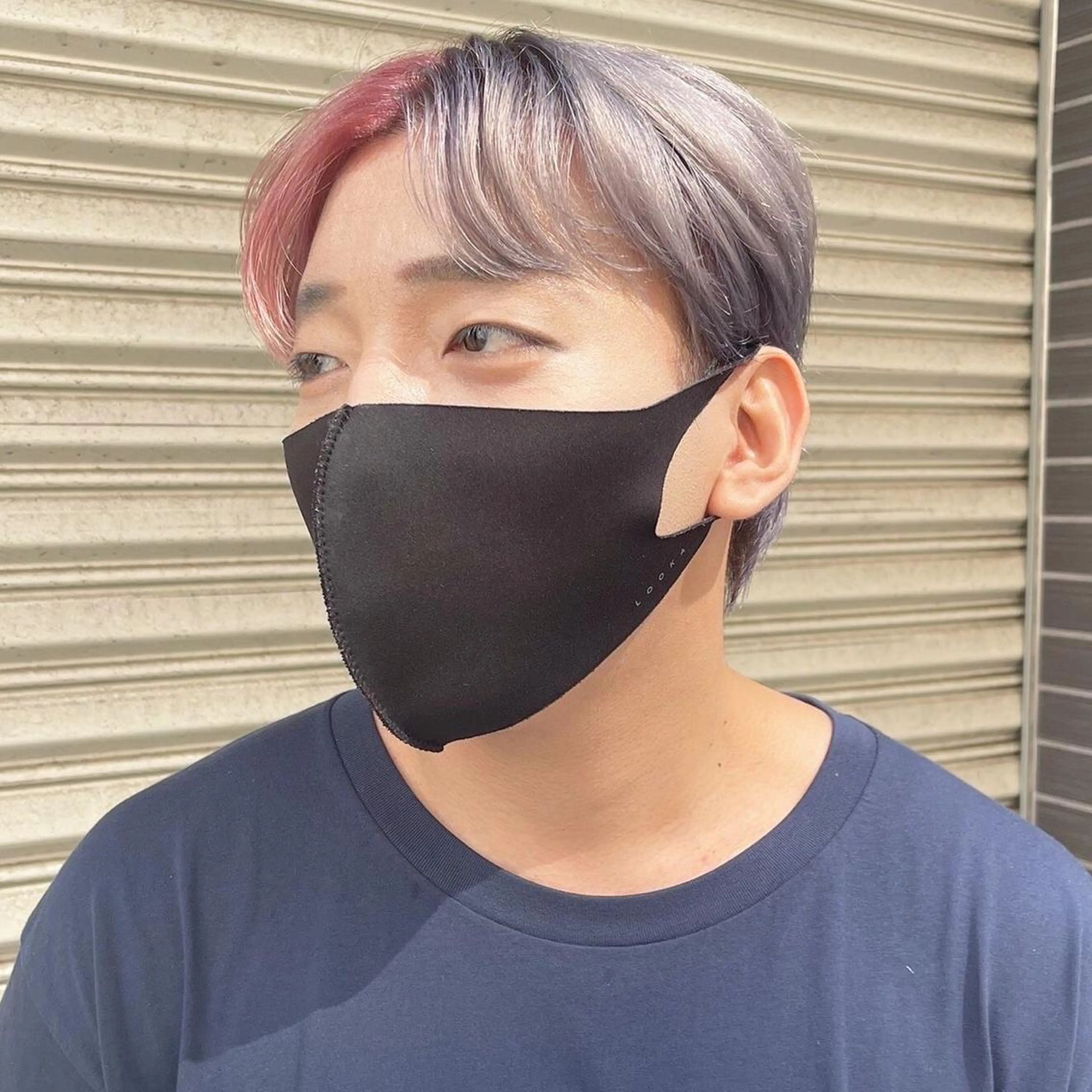 ショート カラー メンズ メンズブリーチ ブリーチ ピンクカラー シルバー ショートヘア ✂︎ウルフ・ショート ✂︎MIKUNIのヘアスタイル