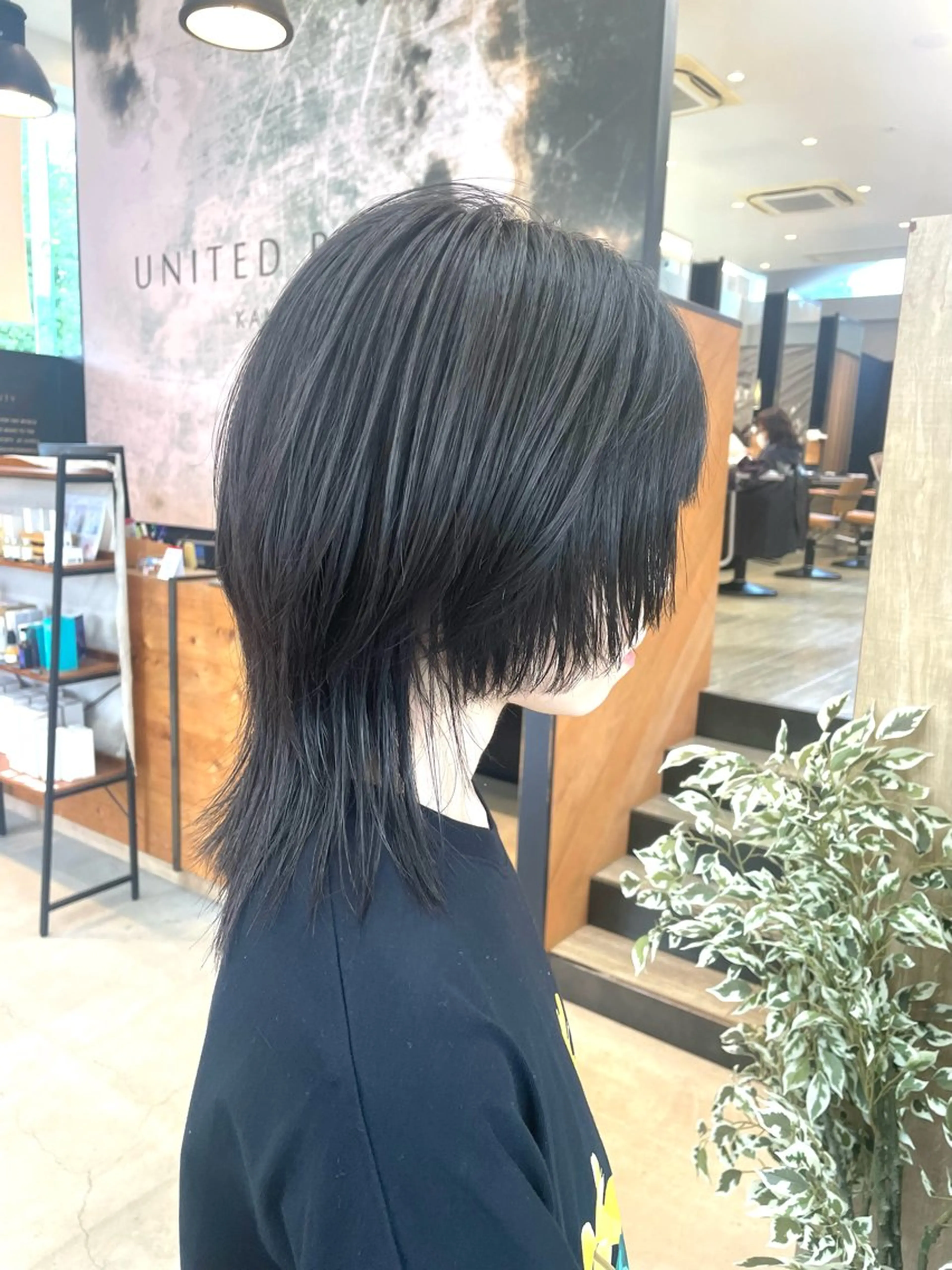 ミディアム カット テラダ ユウシンのヘアスタイル