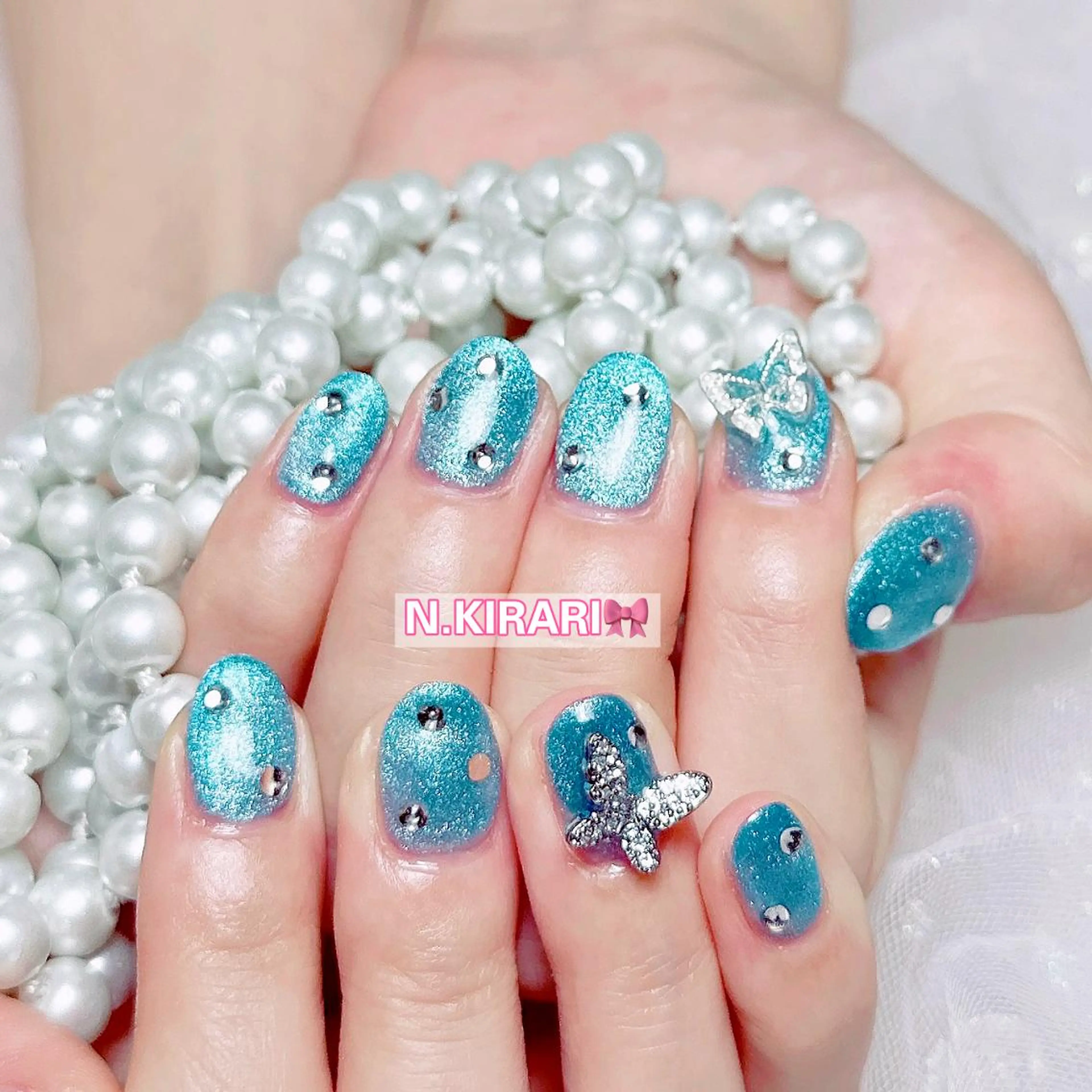 ネイル 🎀 ユズ 🎀のネイルデザイン