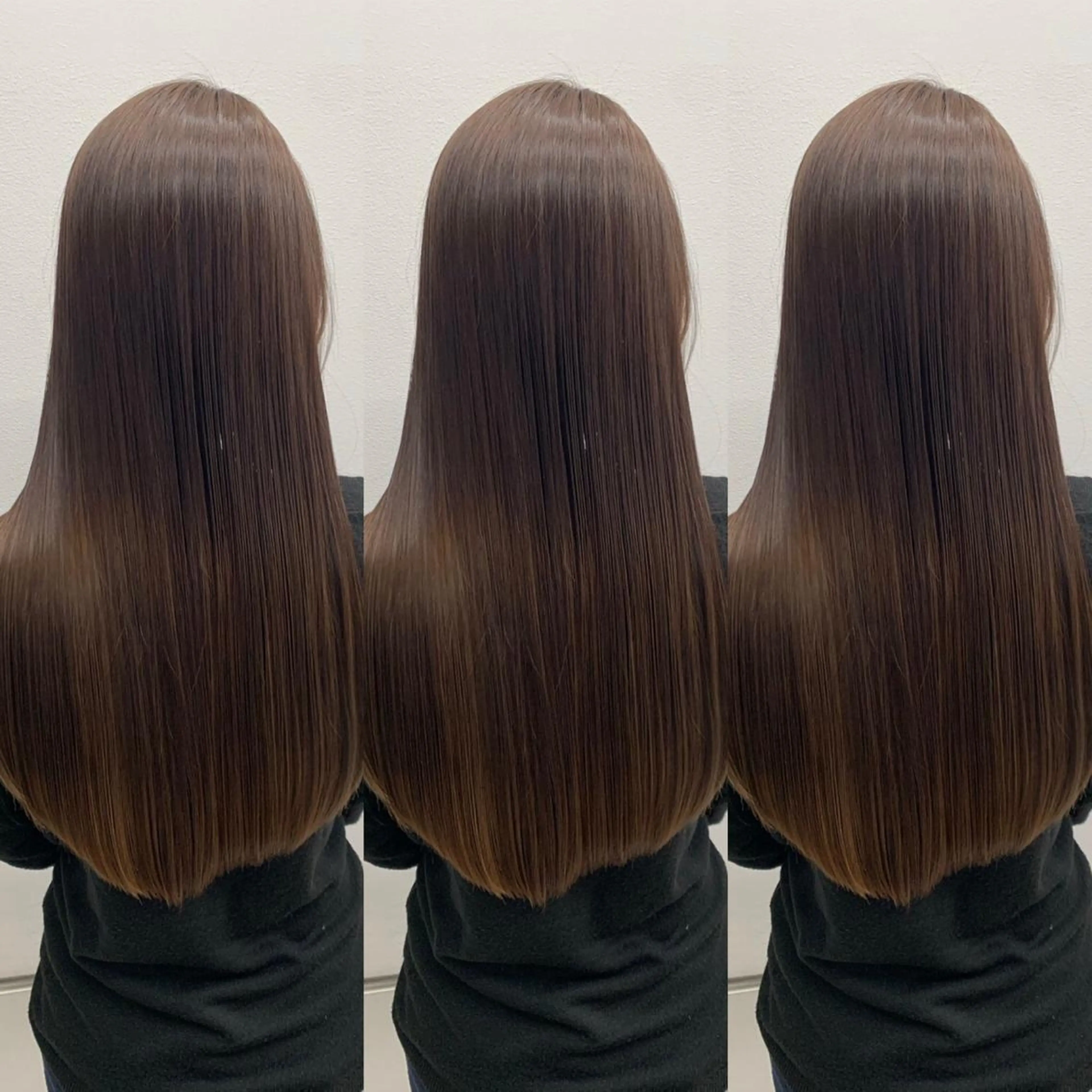 艶カラー&髪質改善トリートメントの写真