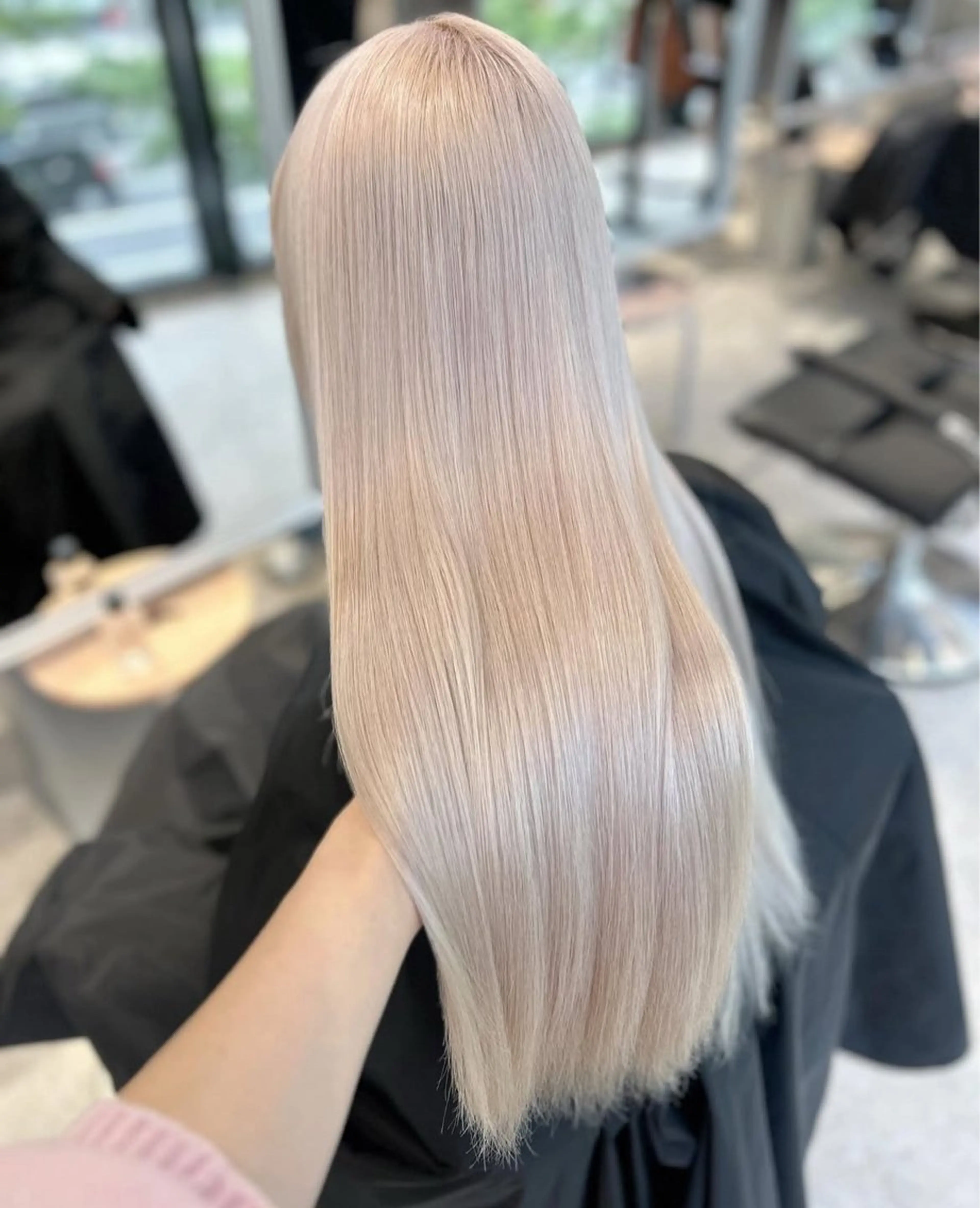 カラー ヘアカラー トリートメント PELE ハイトーン 児玉大翔のヘアスタイル