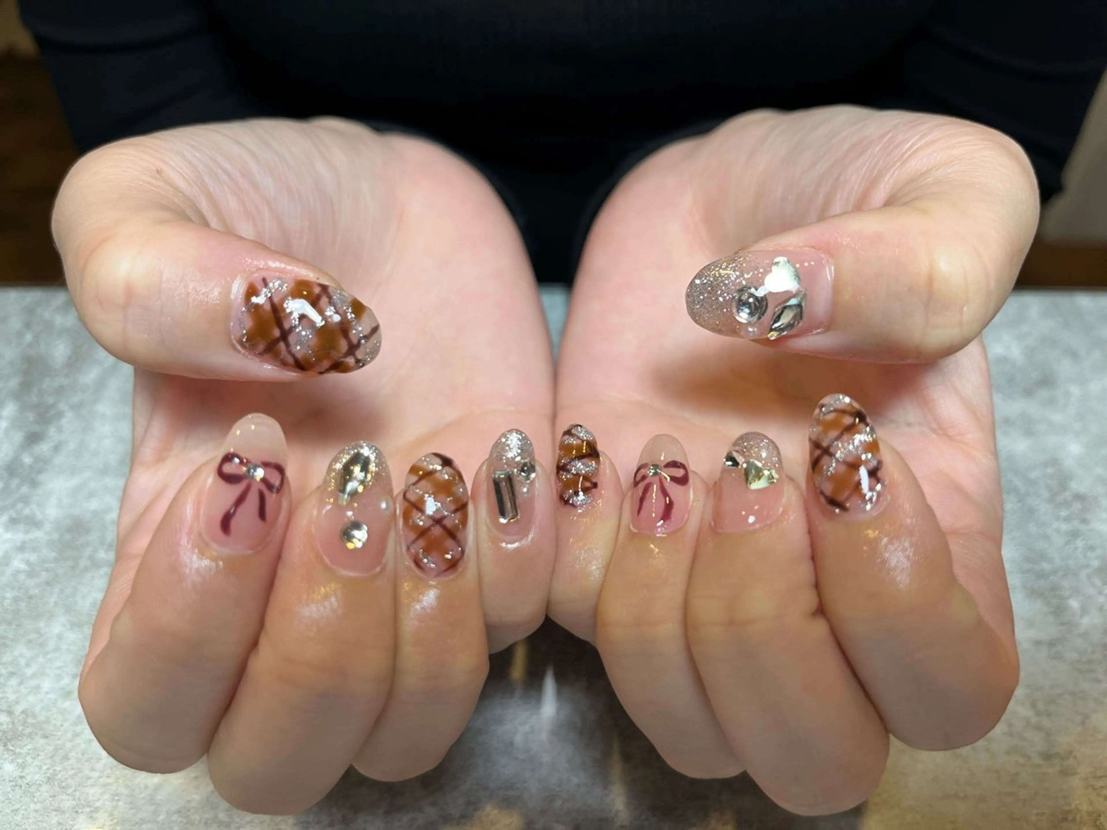 ネイル 福井 ゆののネイルデザイン