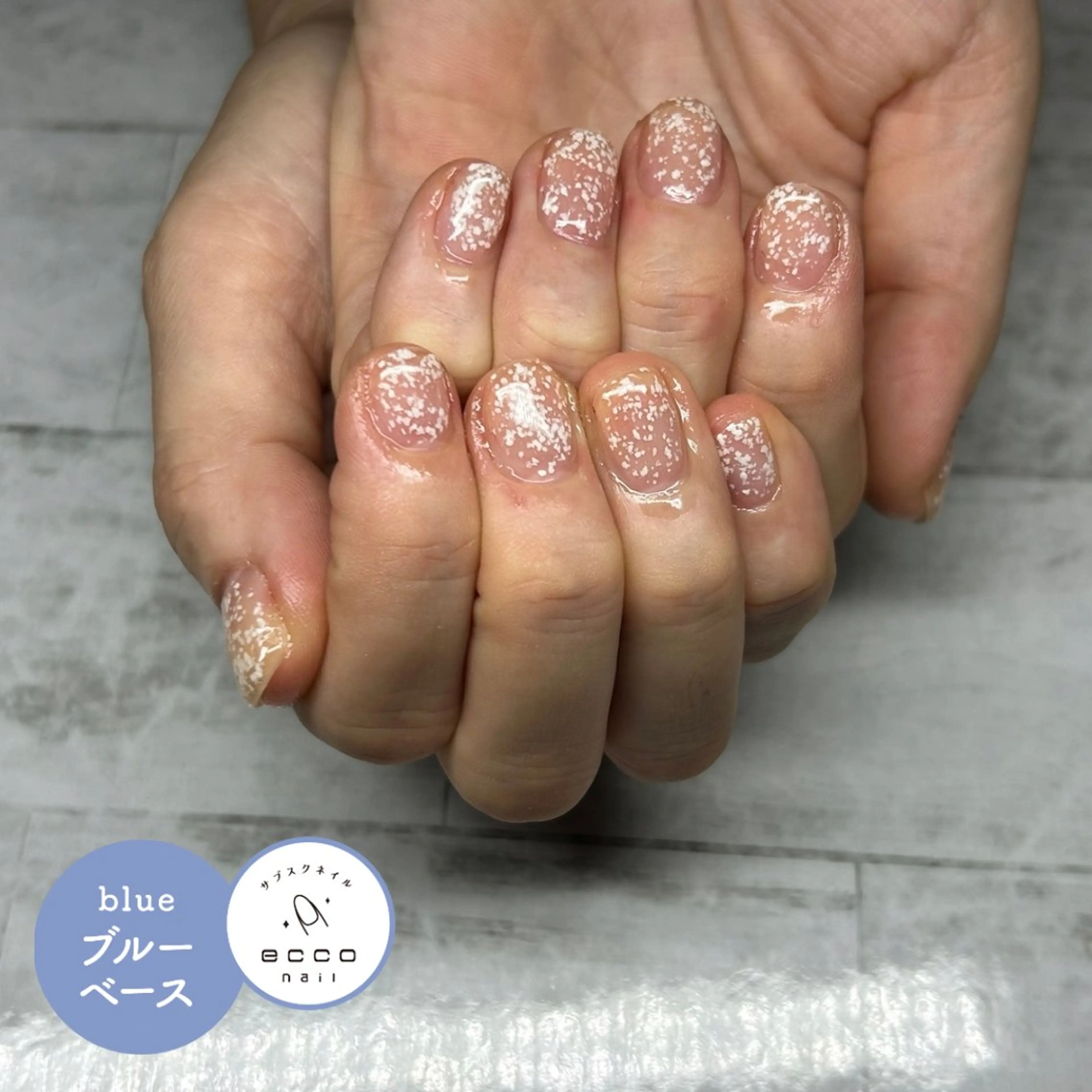 ネイル 🌷サブスクecco nail 結萌 🌷のネイルデザイン
