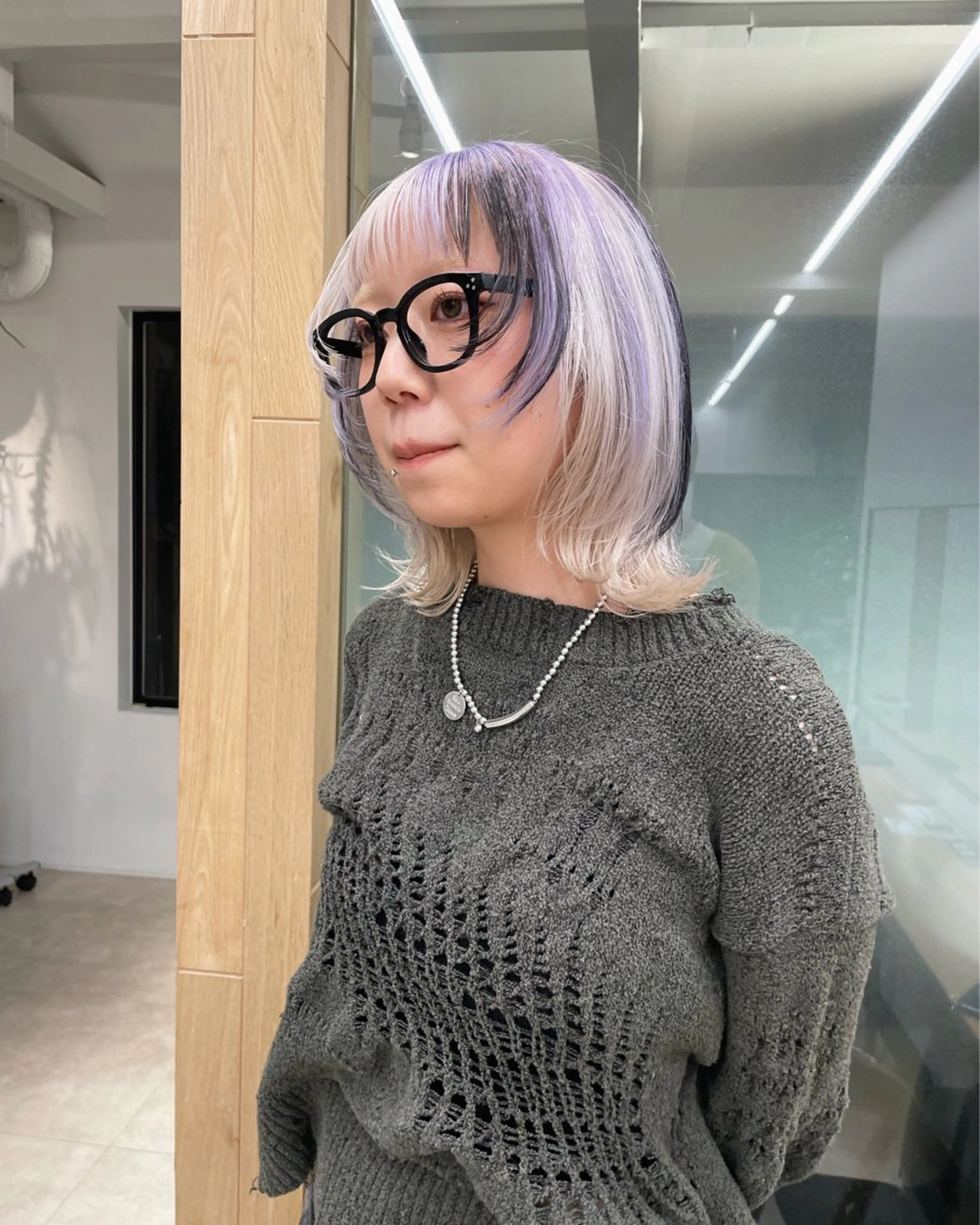 セミロング カラー ヘアカラー トリートメント ケアパーマ/ブリーチ daisukeのヘアスタイル