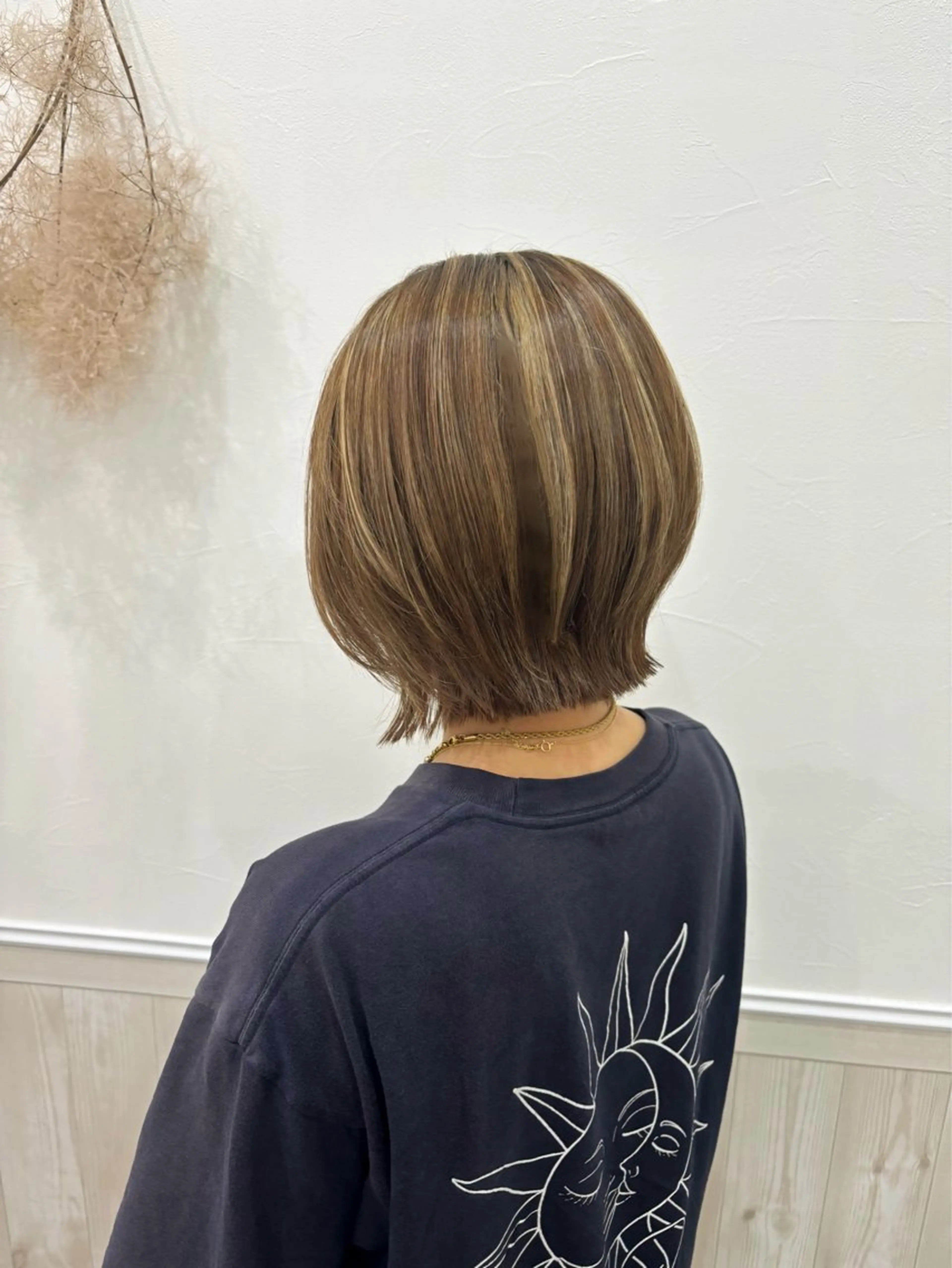 ショート カラー ハイライトカラー ハイライト Nuku.所属・s. satsukiのヘアスタイル