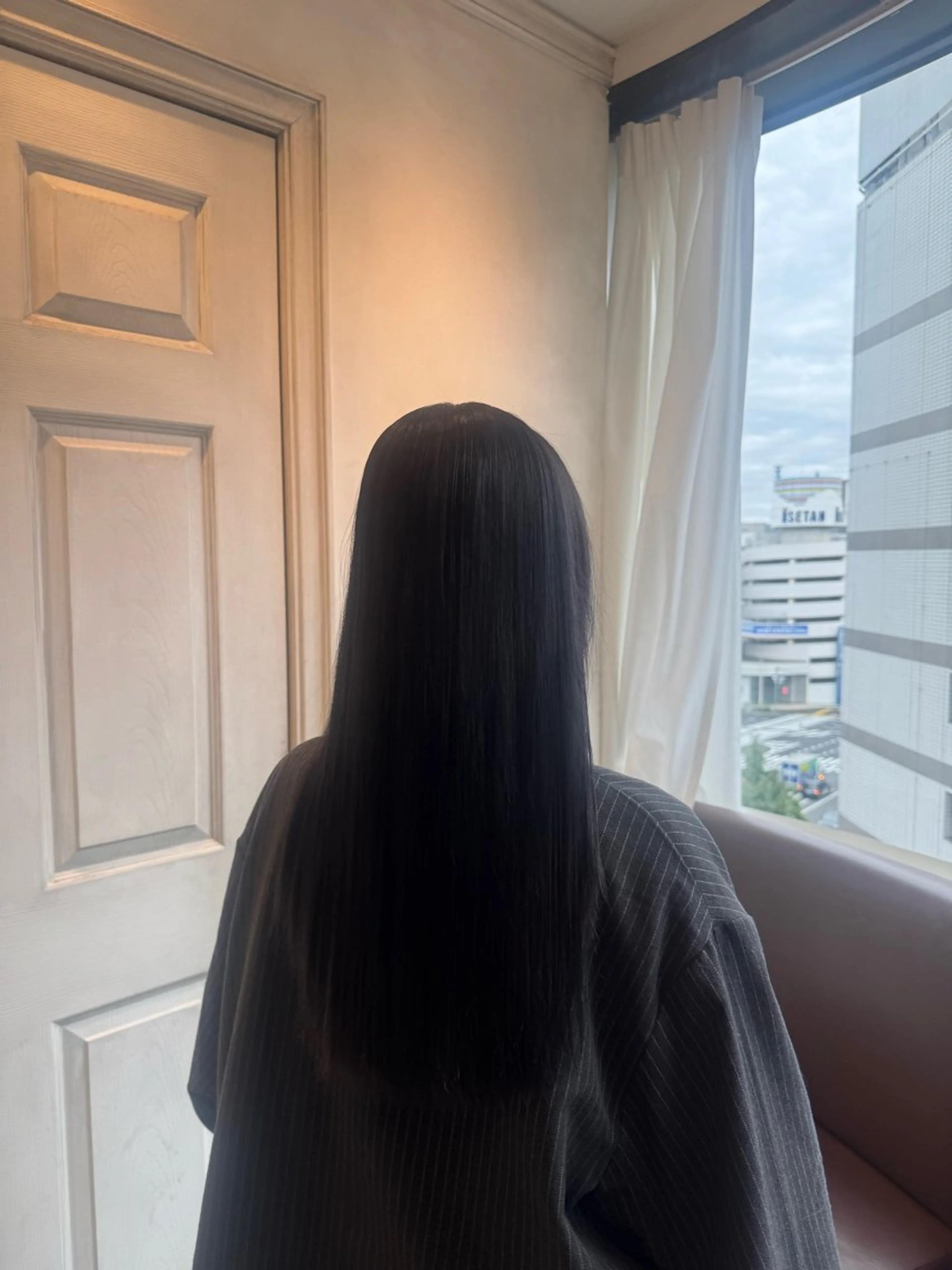 ロング カラー ヘアカラー トリートメント 新宿三丁目💜 空陽💙のヘアスタイル