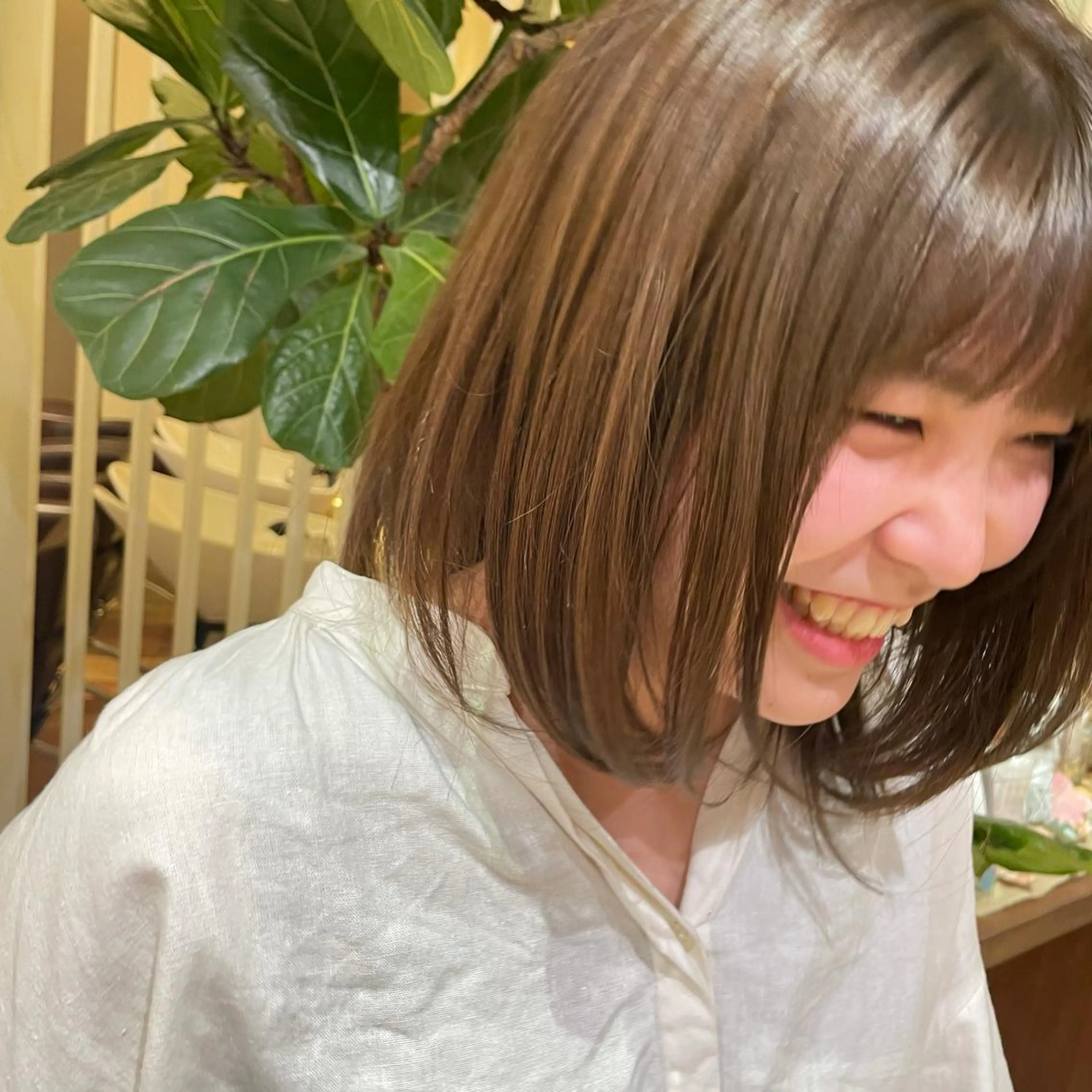 ミディアム カラー ベージュカラー ブリーチ ブリーチなしカラー Ammy 池袋所属・韓国ヘア&耳ツボ💎 池袋/himeriのその他イメージ