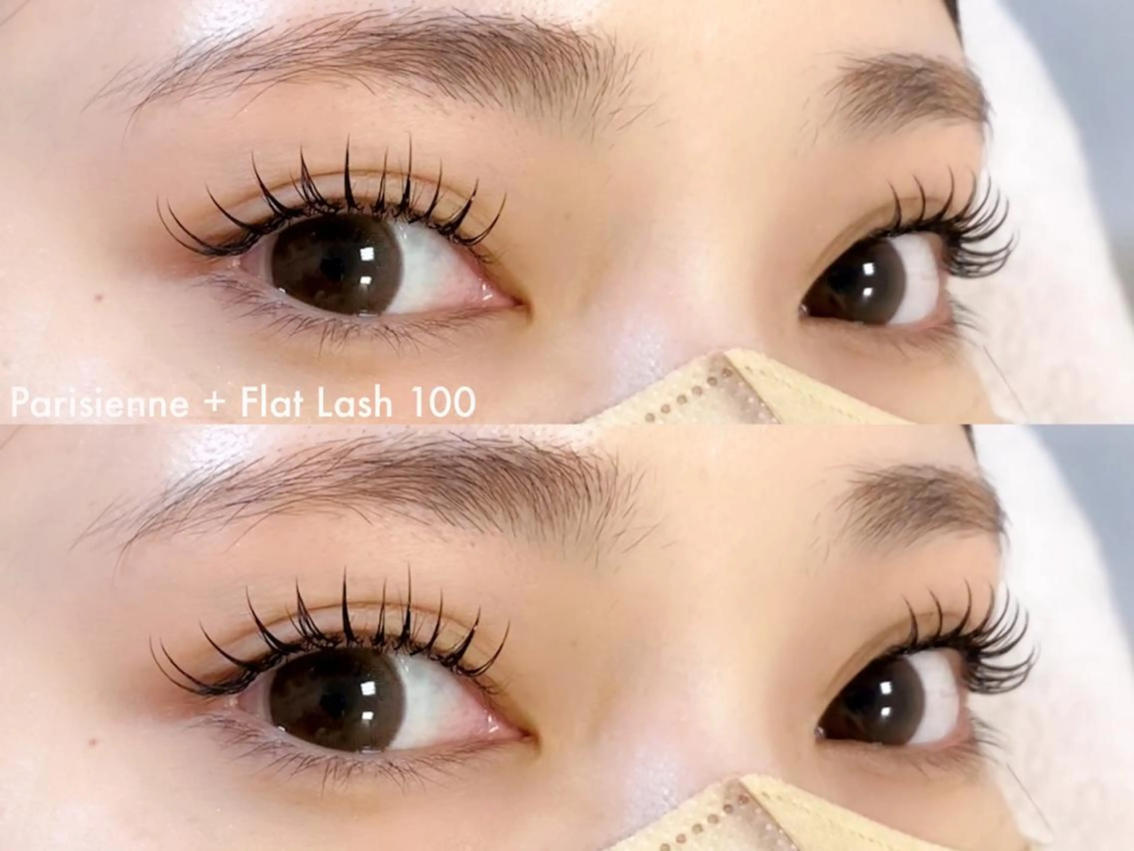マツエク・マツパ 束感まつ毛 フラットラッシュ 韓国風マツエク パリジェンヌラッシュリフト まつげパーマ マツエク viviAiles ♡⃛ Ruiのマツエク・マツパデザイン