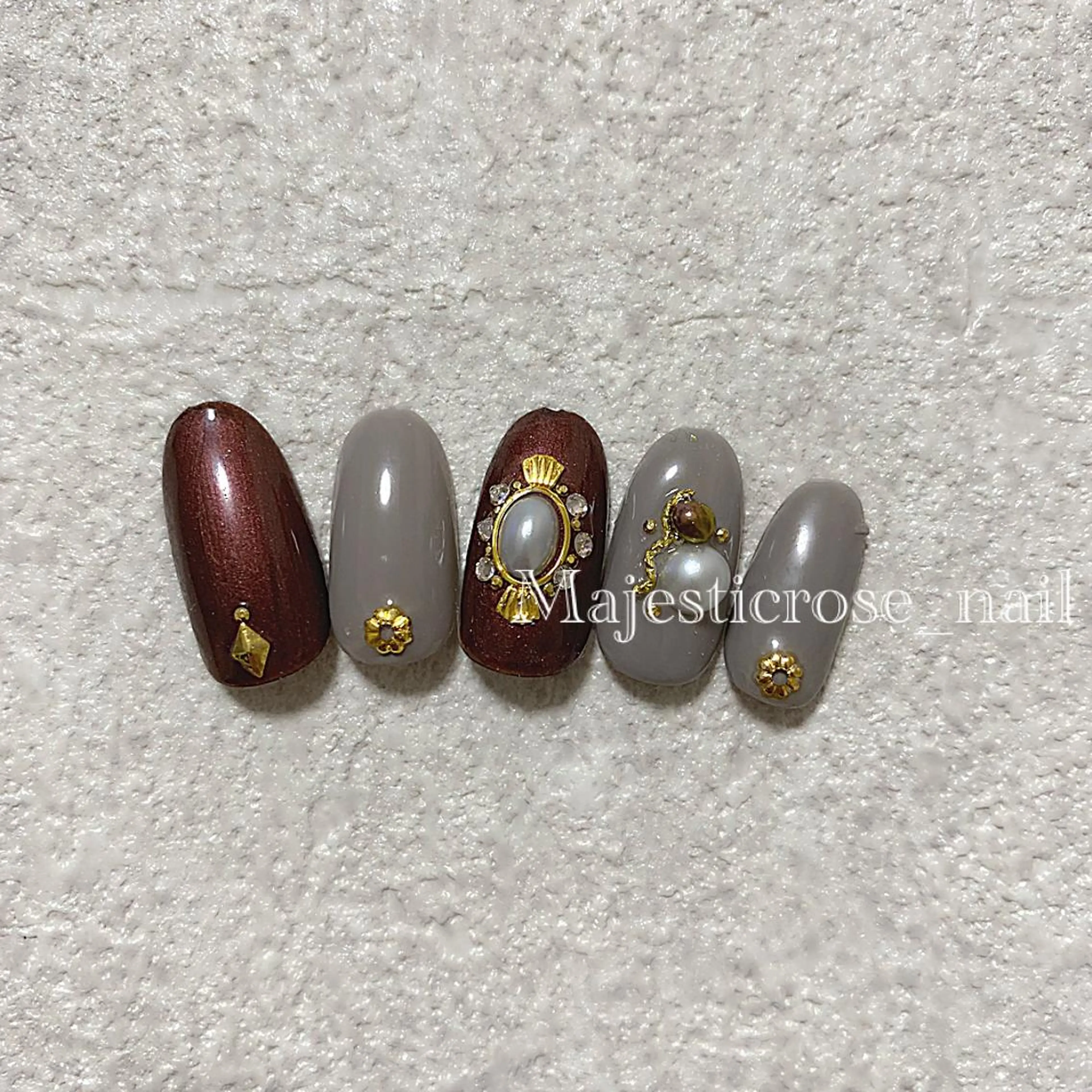 ネイル Rire_eye+beauty_nail所属・Rire_ nail_yukiのネイルデザイン