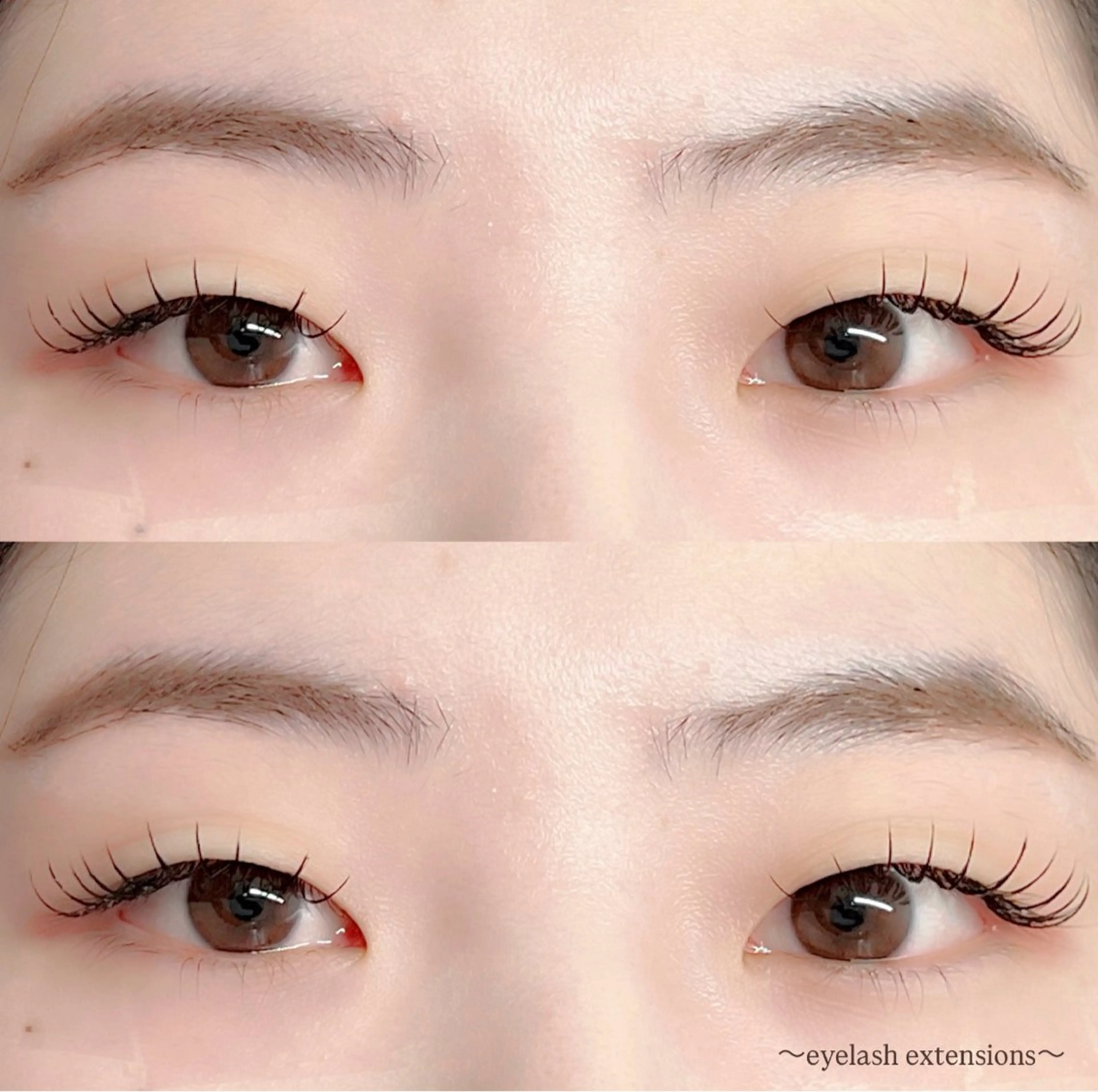 マツエク・マツパ フラットラッシュ ゴージャス マツエク 田村 莉子のマツエク・マツパデザイン