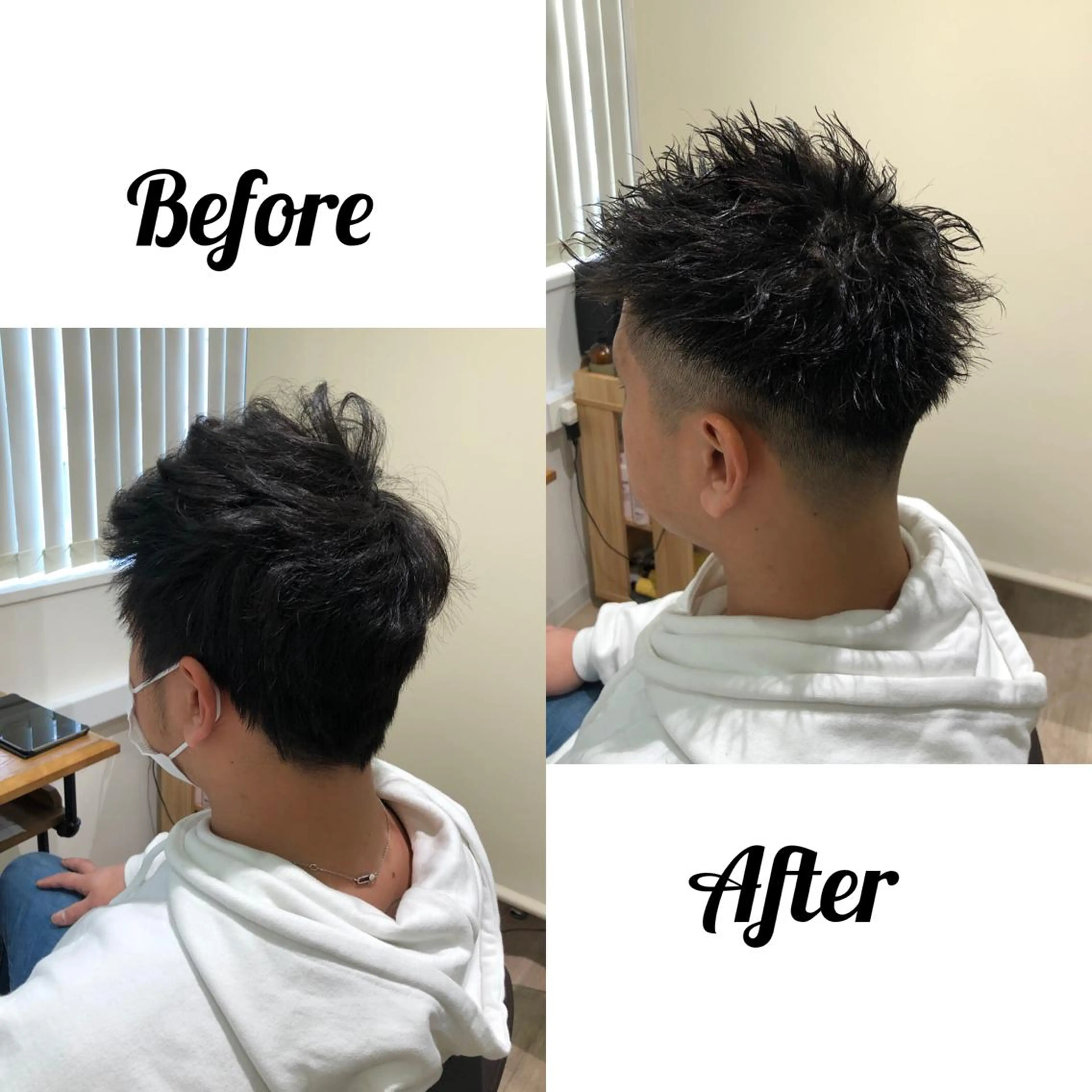 ショート kiitos所属・関西センターパート メンズモデル募集のヘアスタイル