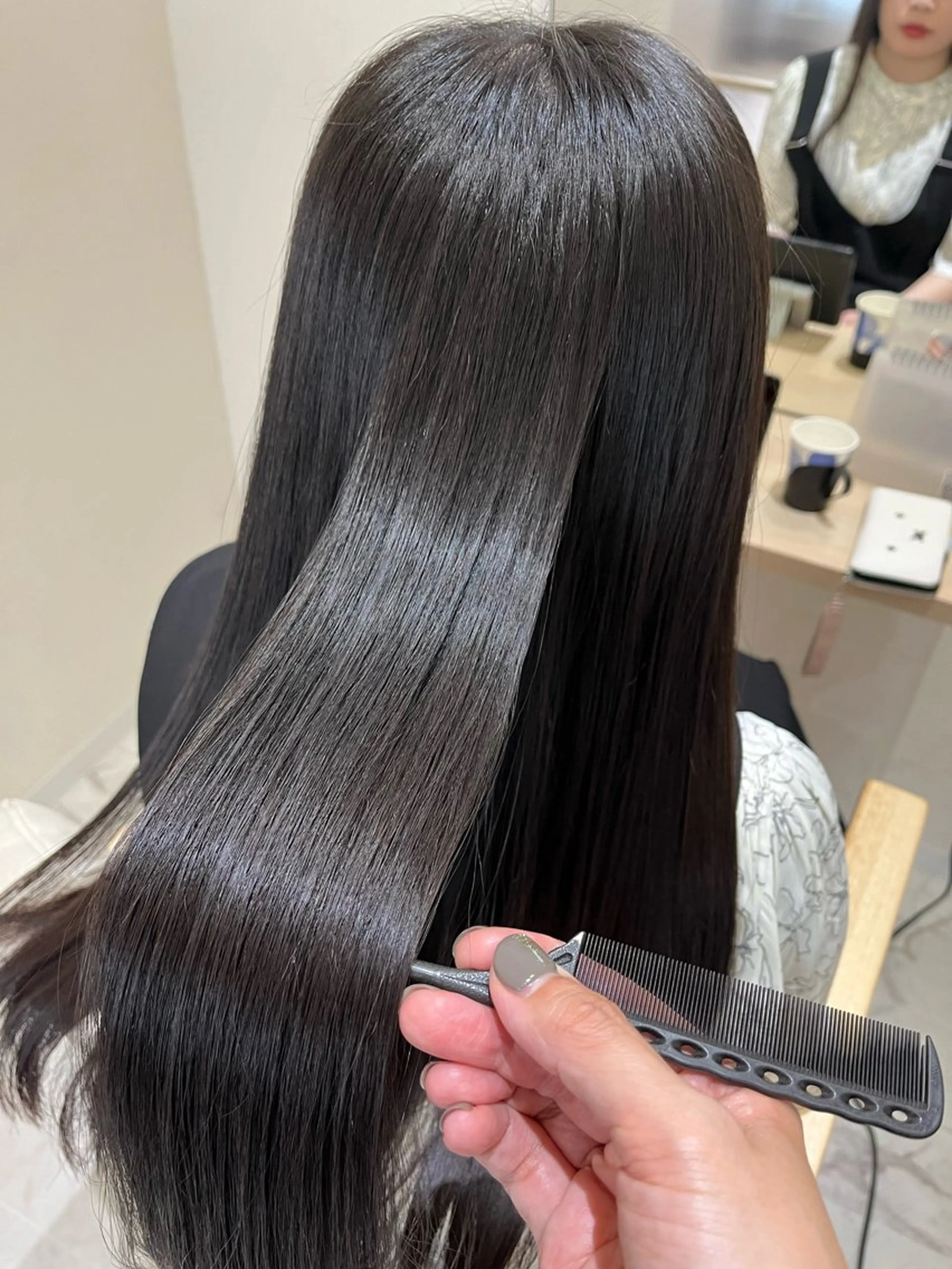 ロング 髪質改善 縮毛矯正 トリートメント zina熊本店/ 田村 由香のヘアスタイル