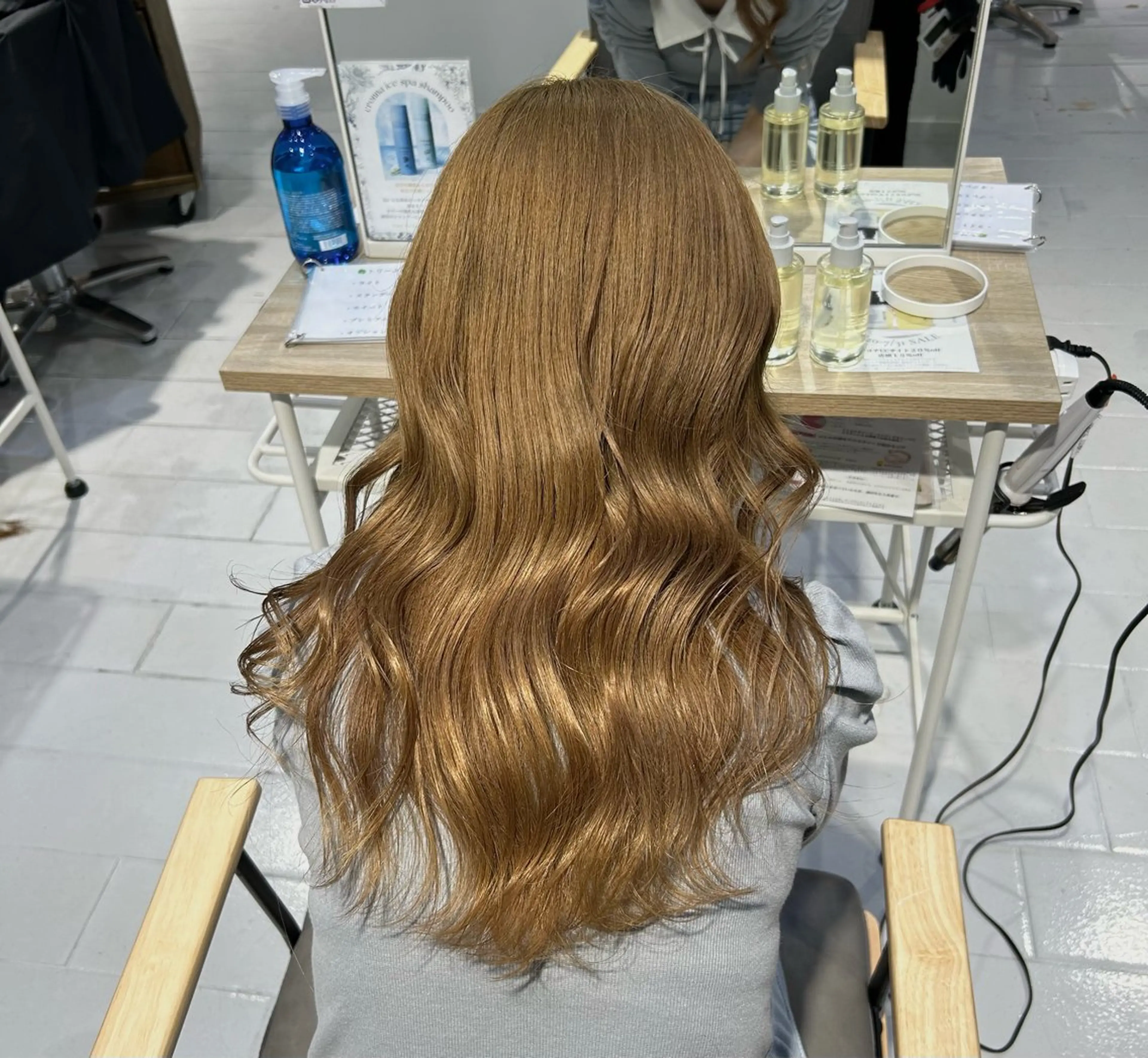 ✧︎*。コテ巻きアレンジ✧︎*。¥2200の写真