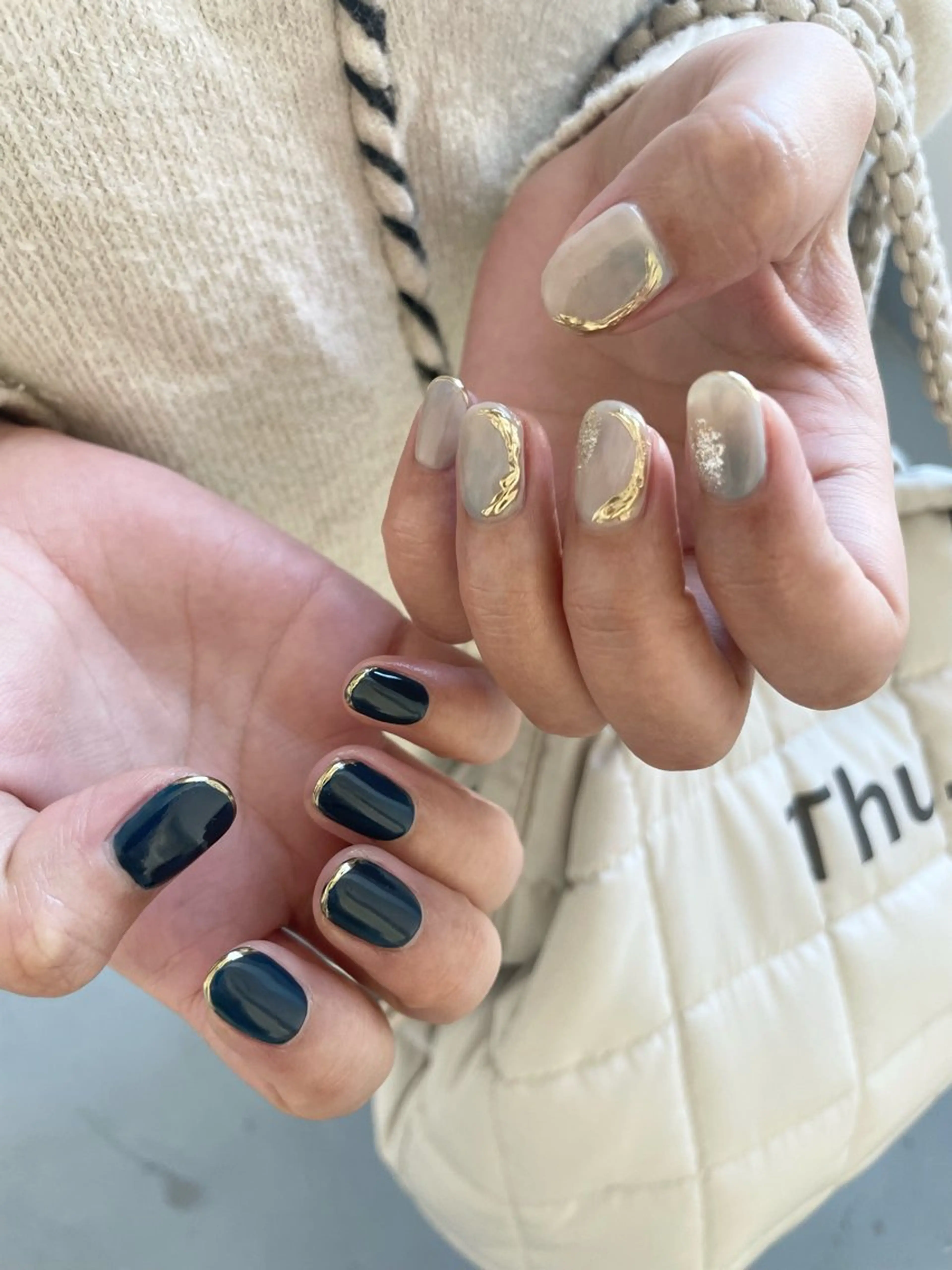 ネイル ニュアンスネイル Ever Blue Nail Salonのネイルデザイン