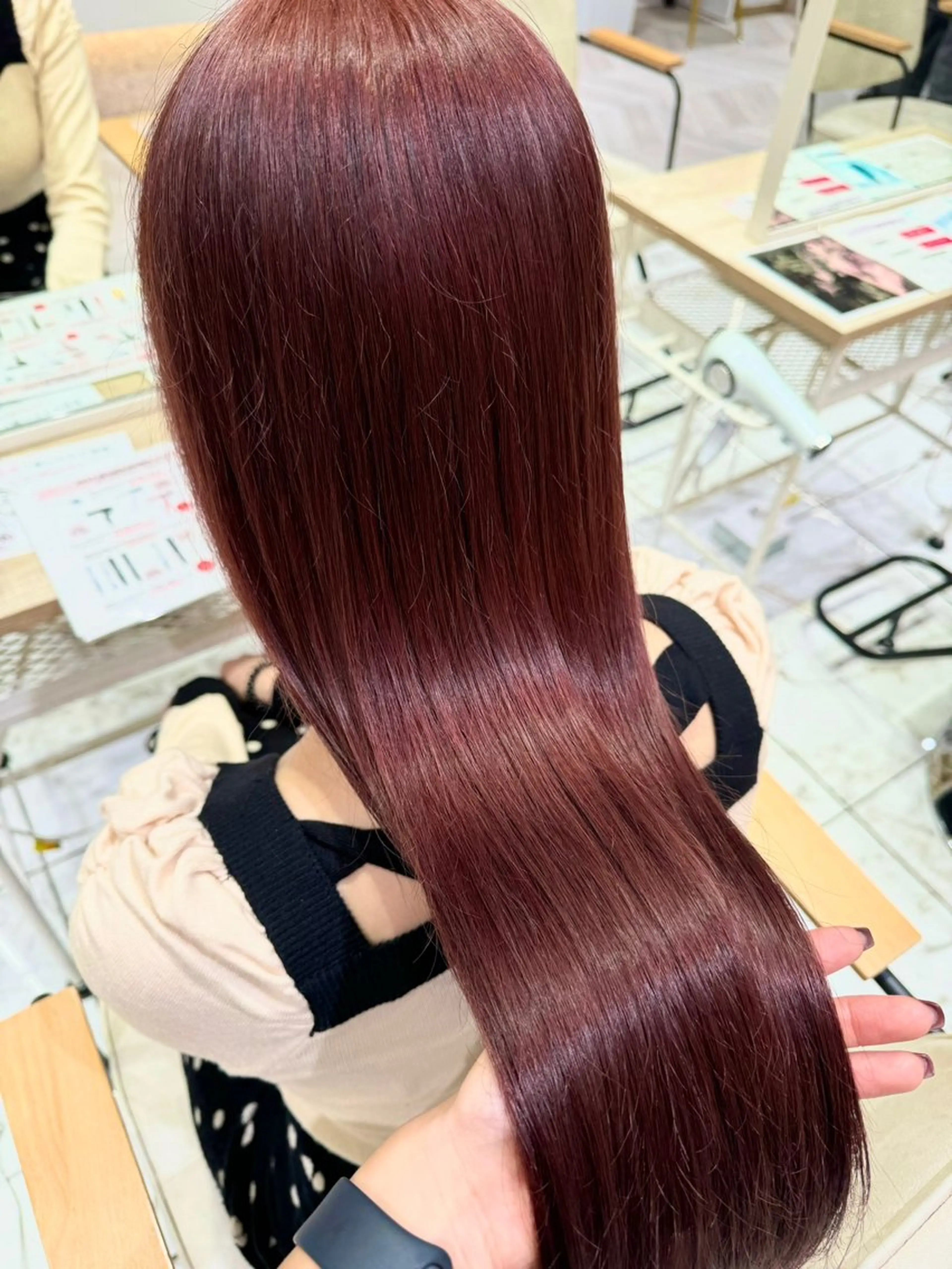 ロング カラー カット ヘアカラー 学生人気no.1 🦋ナツミのヘアスタイル