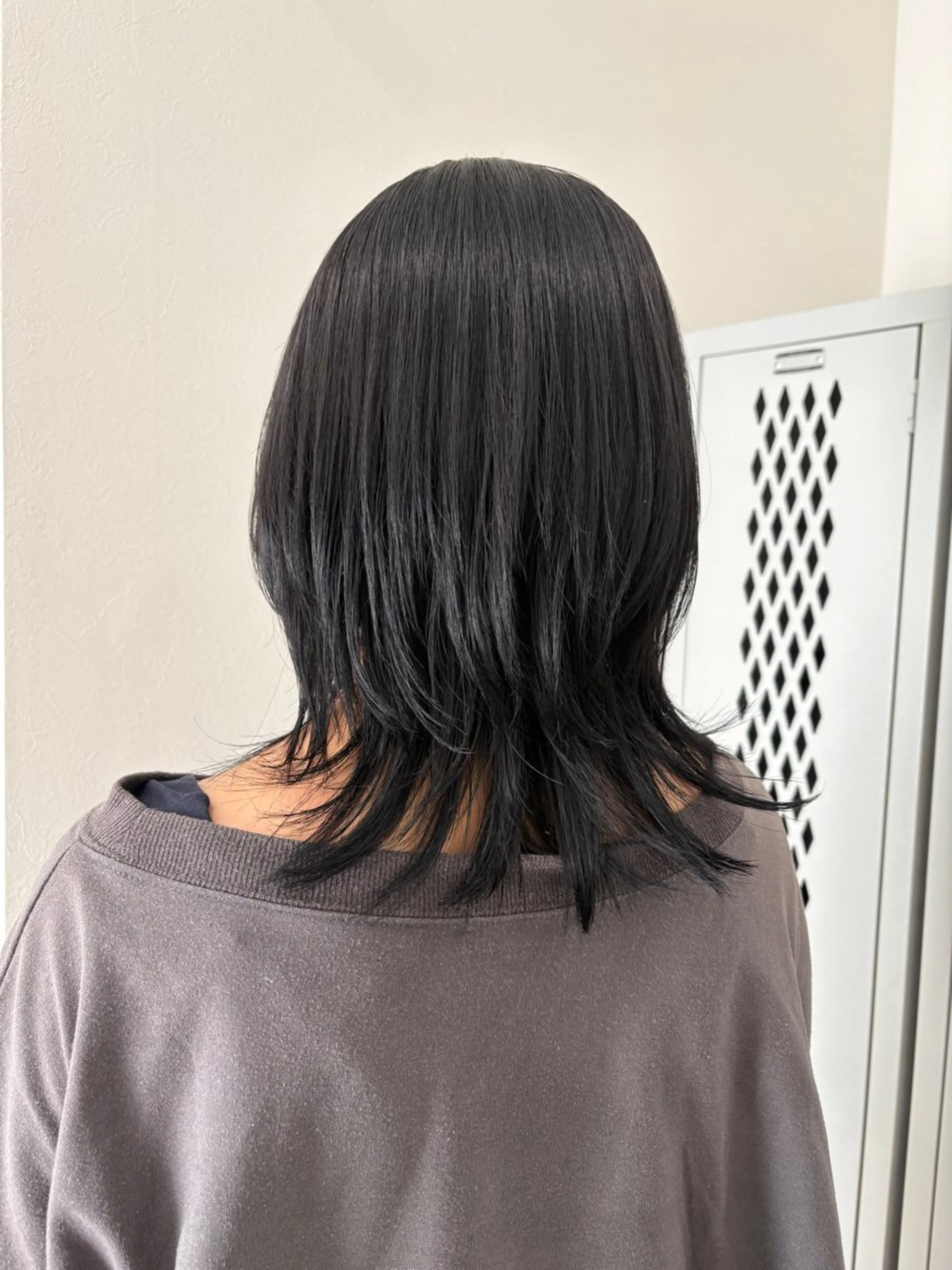 ミディアム カラー ヘアアレンジ ブリーチ ケアブリーチ ボブ 韓国風ヘア レイヤーカット ヘアカラー トリートメント 💝似合わせカット& カラーＵｒｕｎａ💝のヘアスタイル