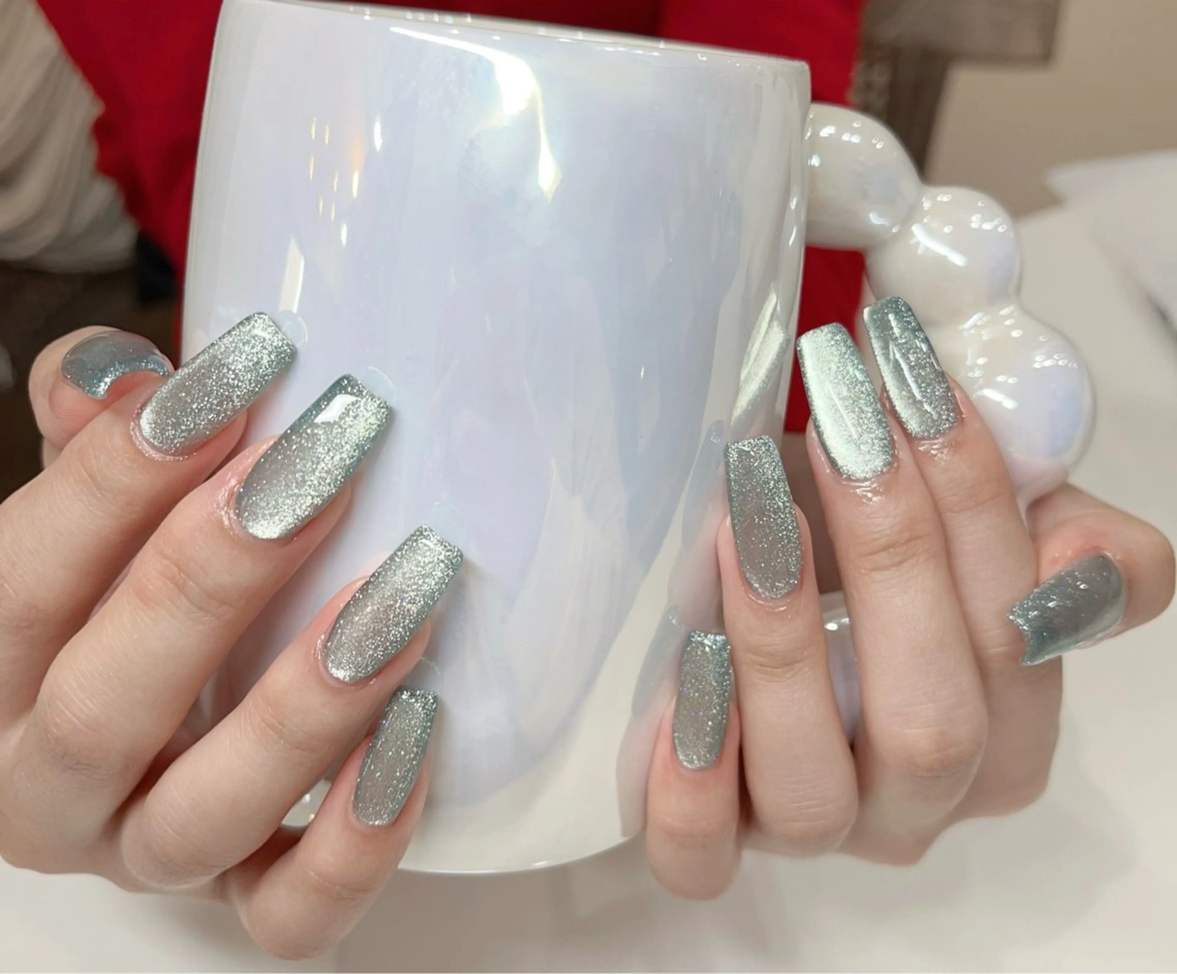 ネイル マグネットネイル ワンホンネイル アンジェラネイル所属・Angela nail💓のネイルデザイン