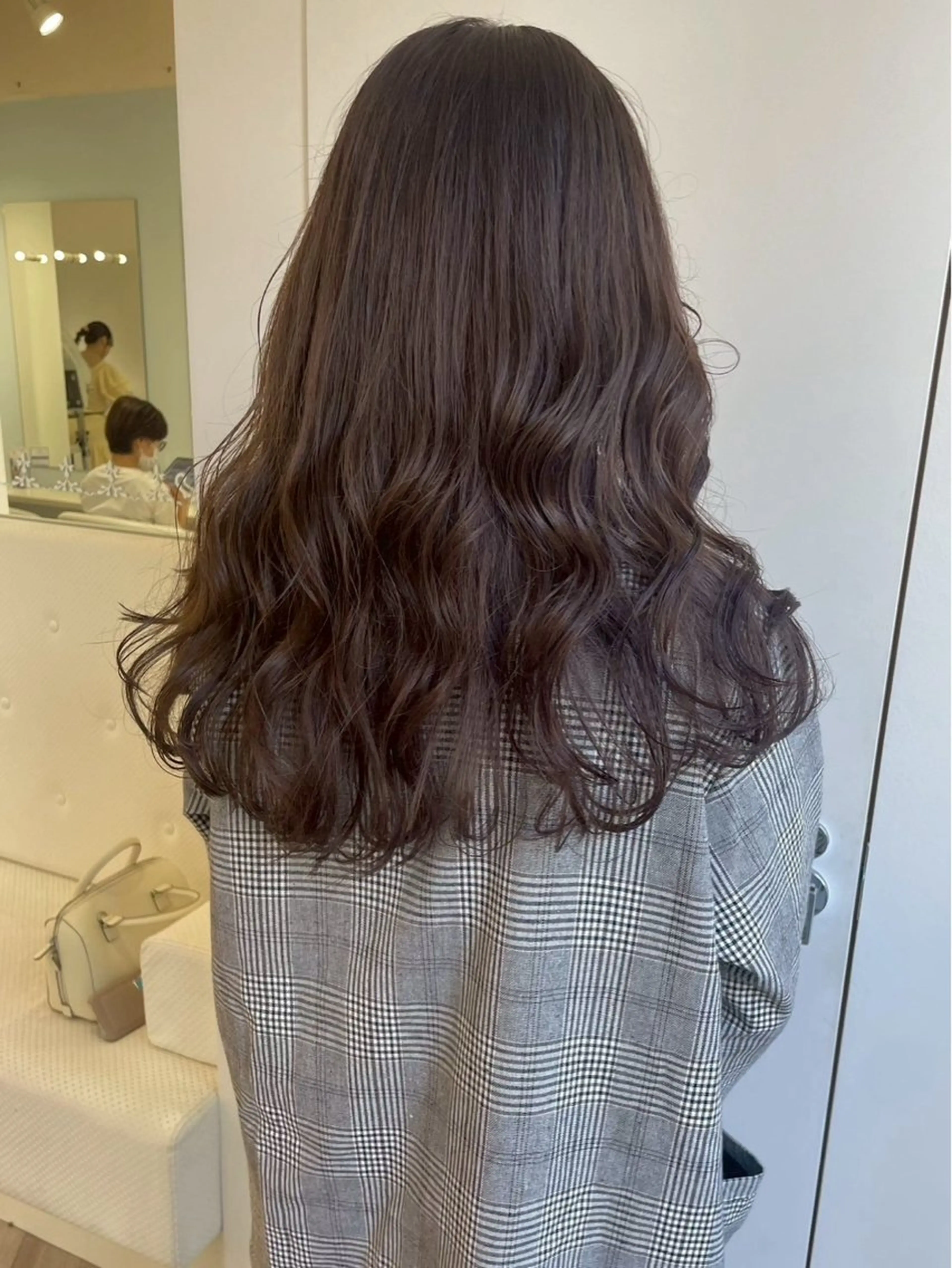 ロング カラー ヘアカラー トリートメント ParveMix🎀 稲垣詞葉のヘアスタイル